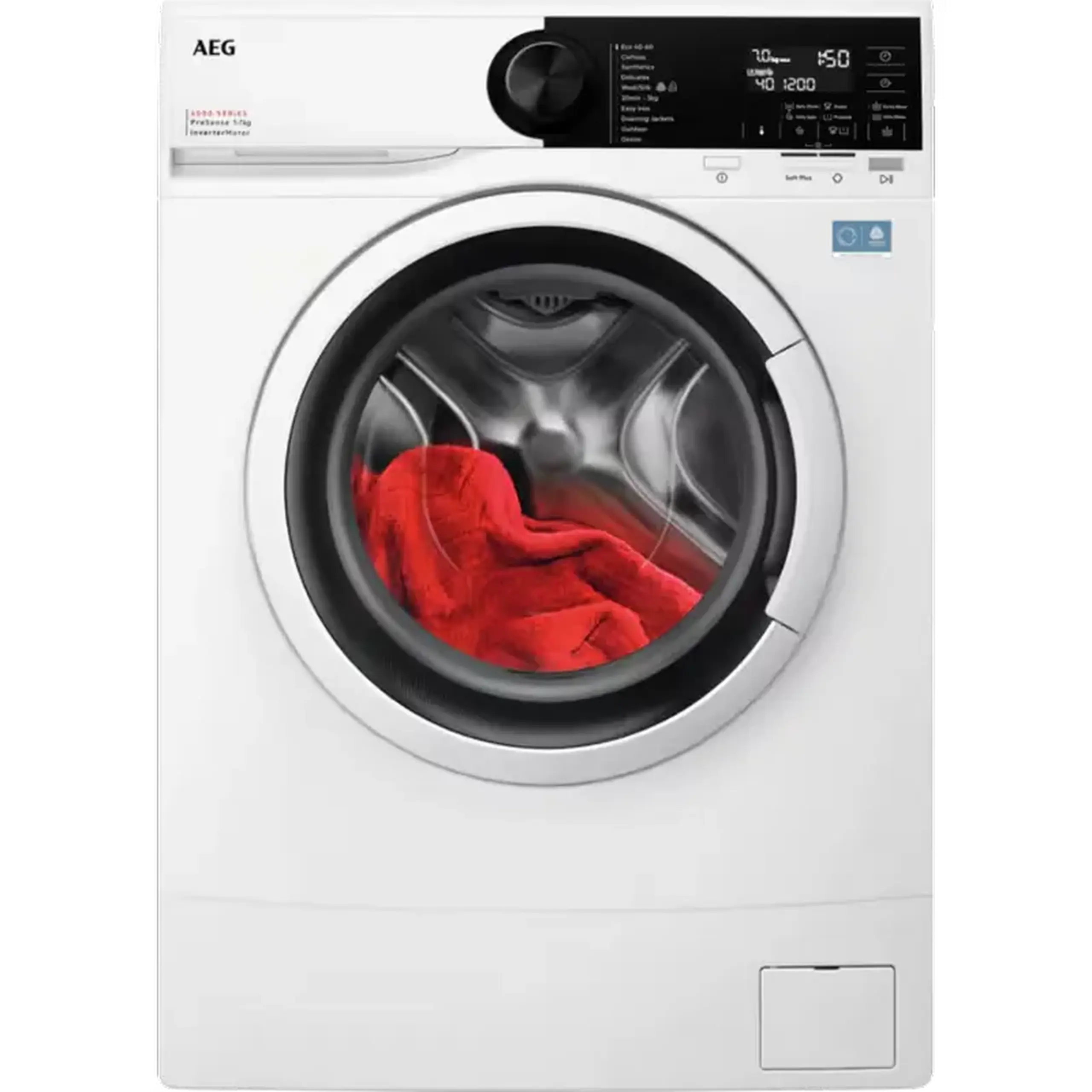 Mașină de spălat AEG L6SE27WE, 7kg, Alb