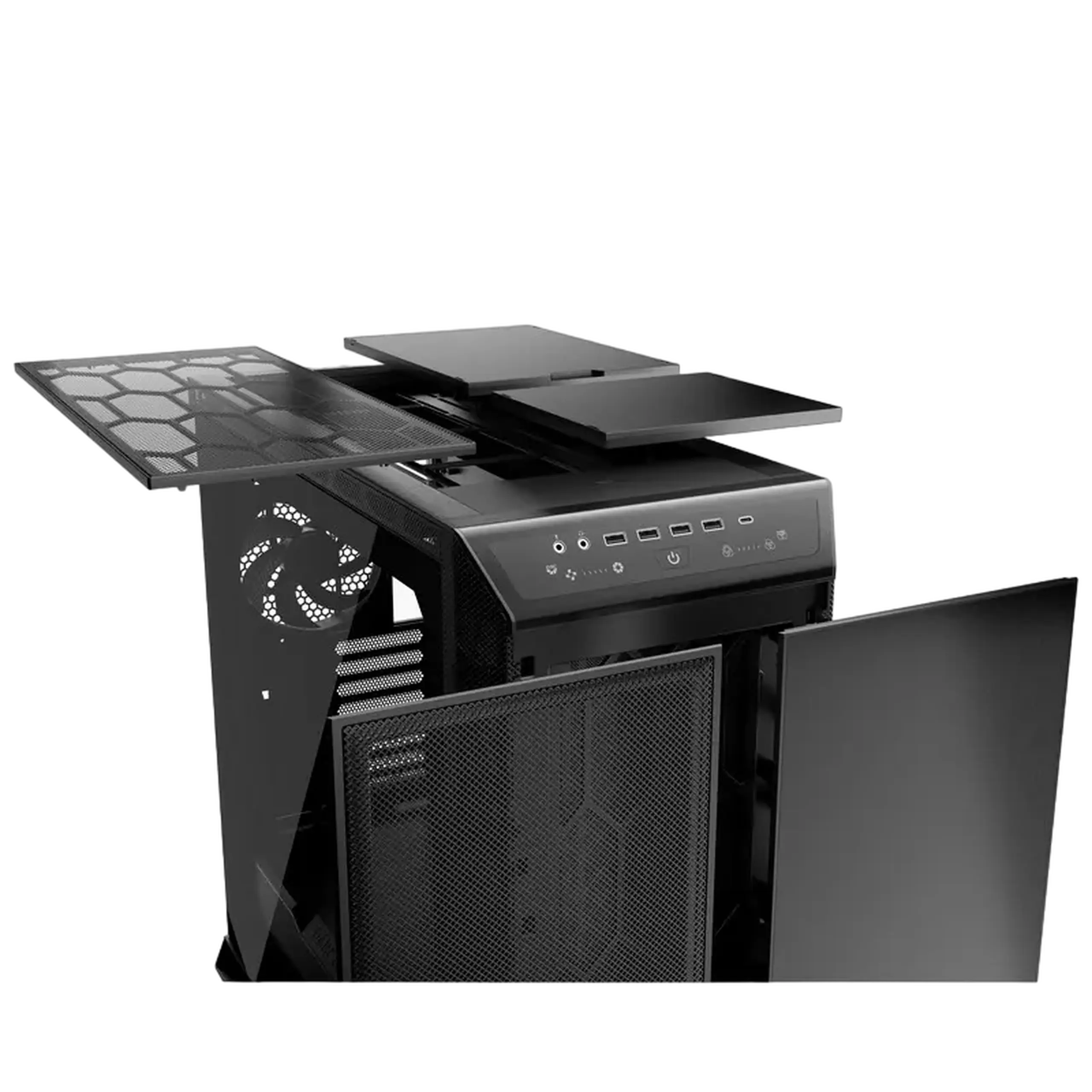 Carcasă PC be quiet! BGW50, Midi-Tower, Fără PSU, Negru