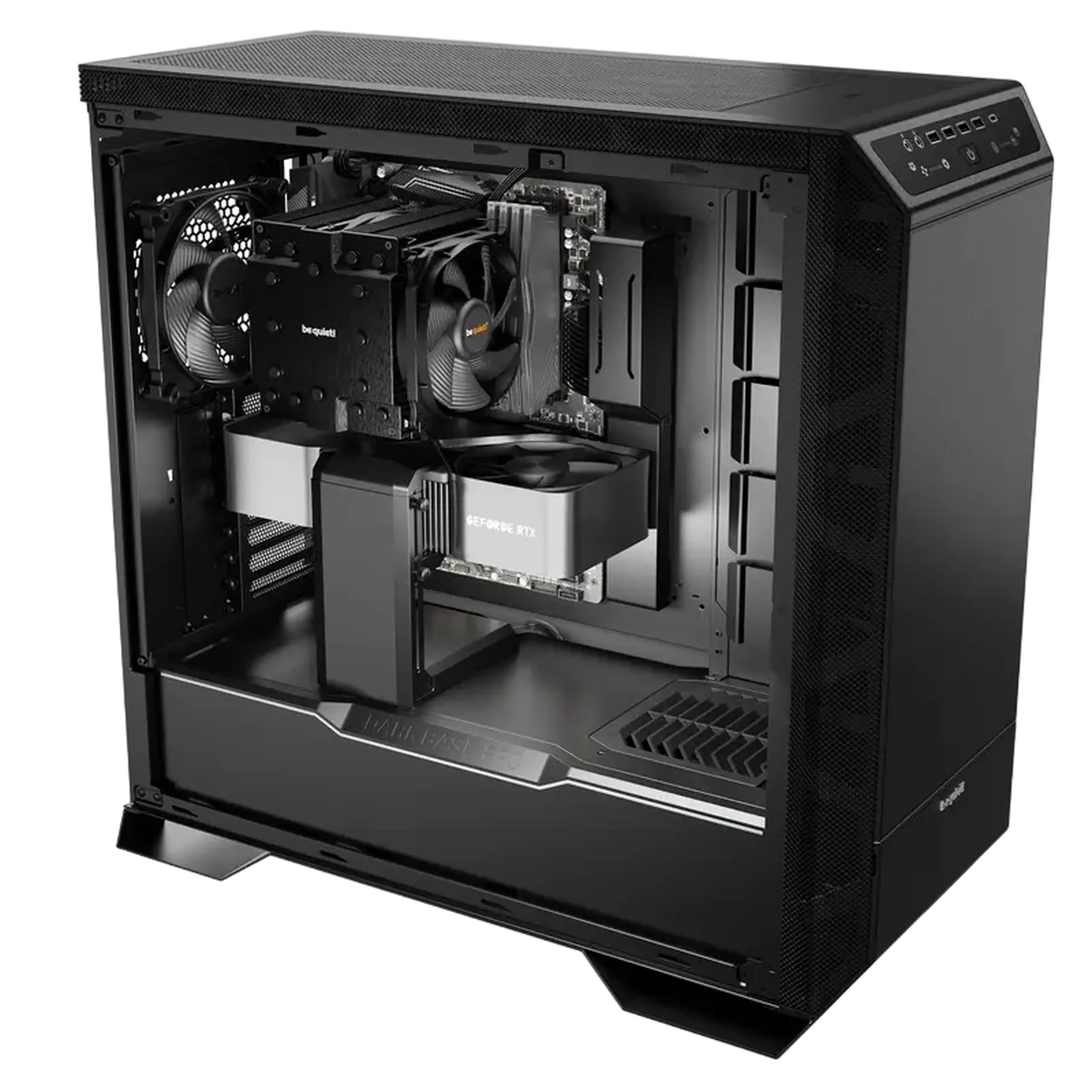 Carcasă PC be quiet! BGW50, Midi-Tower, Fără PSU, Negru