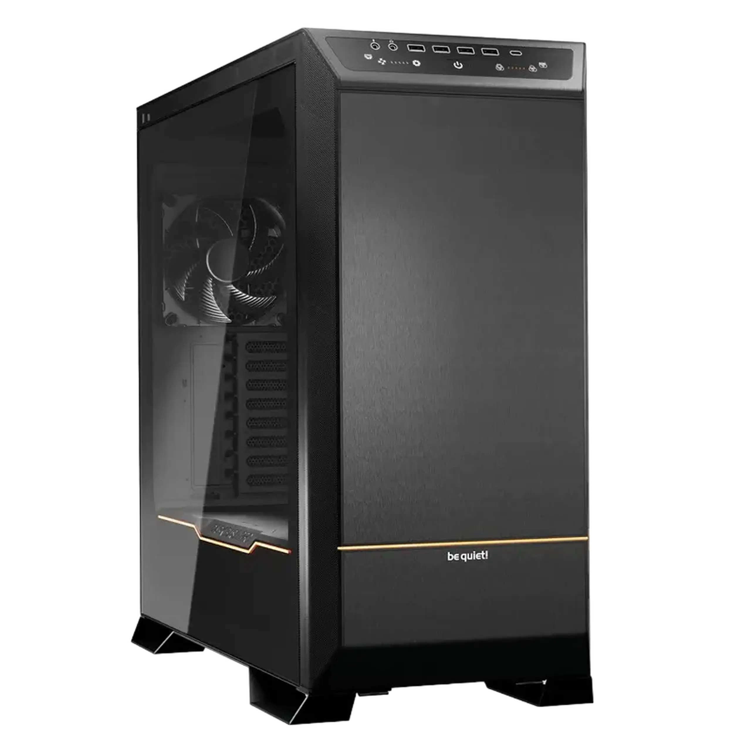 Carcasă PC be quiet! BGW50, Midi-Tower, Fără PSU, Negru