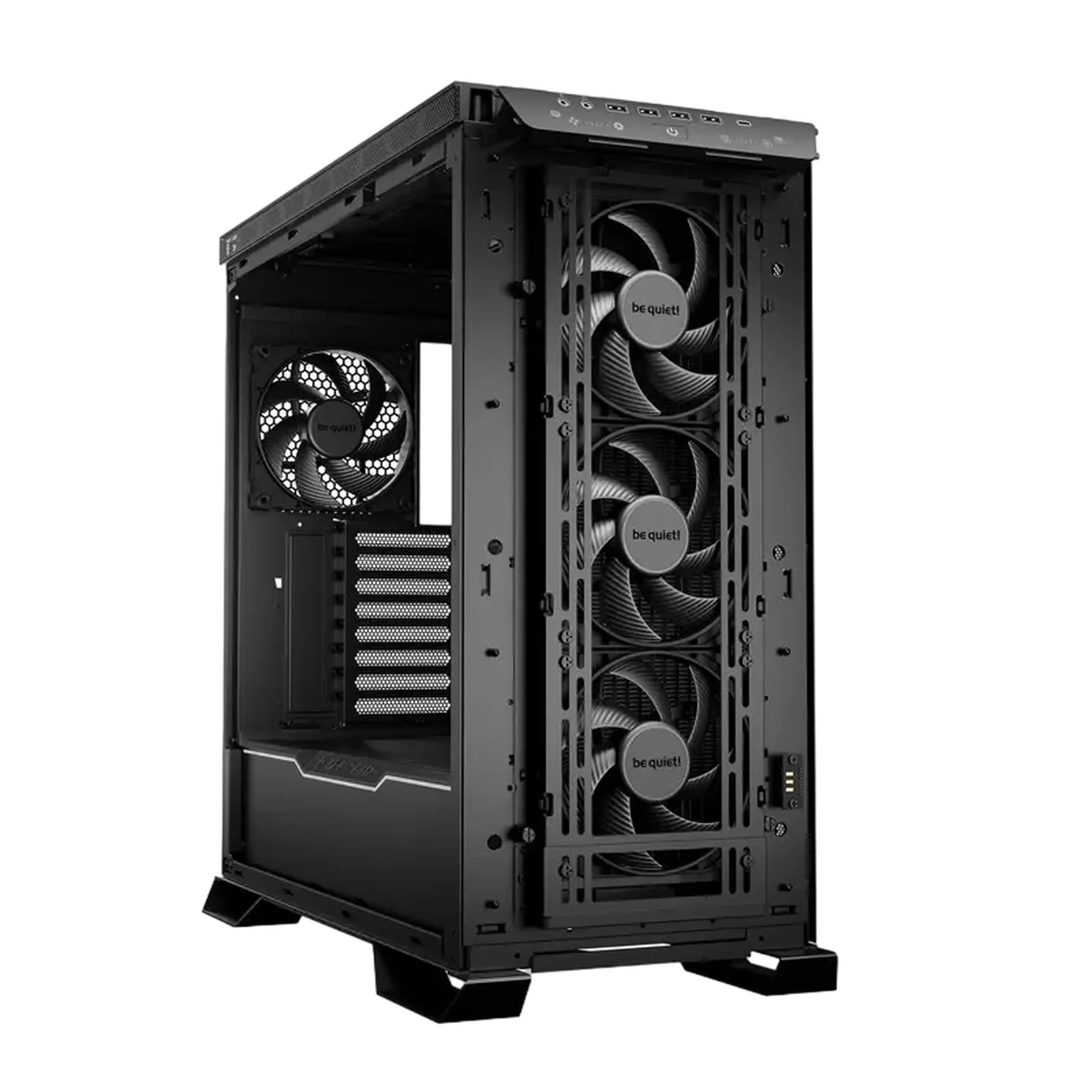 Carcasă PC be quiet! BGW50, Midi-Tower, Fără PSU, Negru