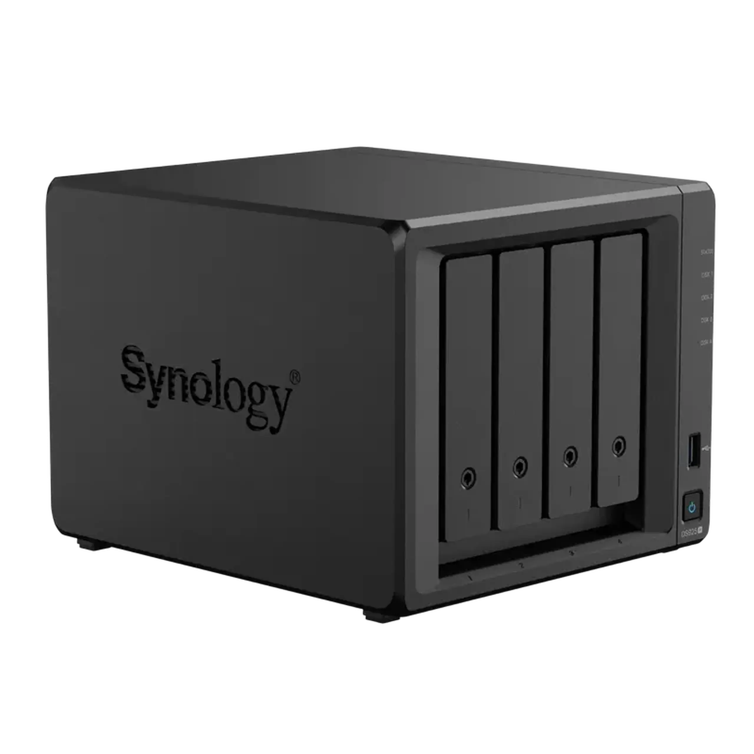 SYNOLOGY "DS425+", 4-bay, Intel Celeron 4-core 2-2.7GHz, 2Gb+1Slot, 1x1GbE, 1x2.5GbE, 2xM.2 NVMe