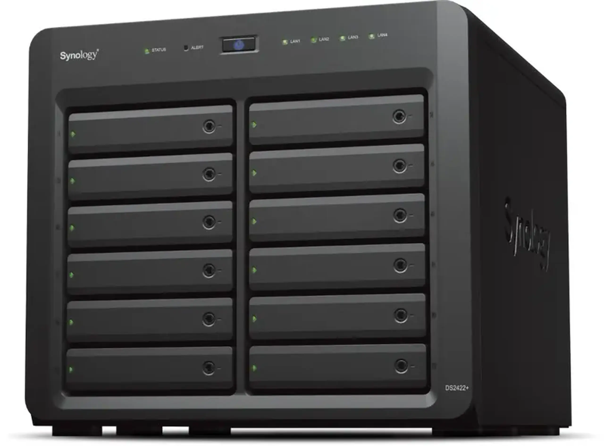 Stocare atașată la rețea SYNOLOGY DS2422+, Negru