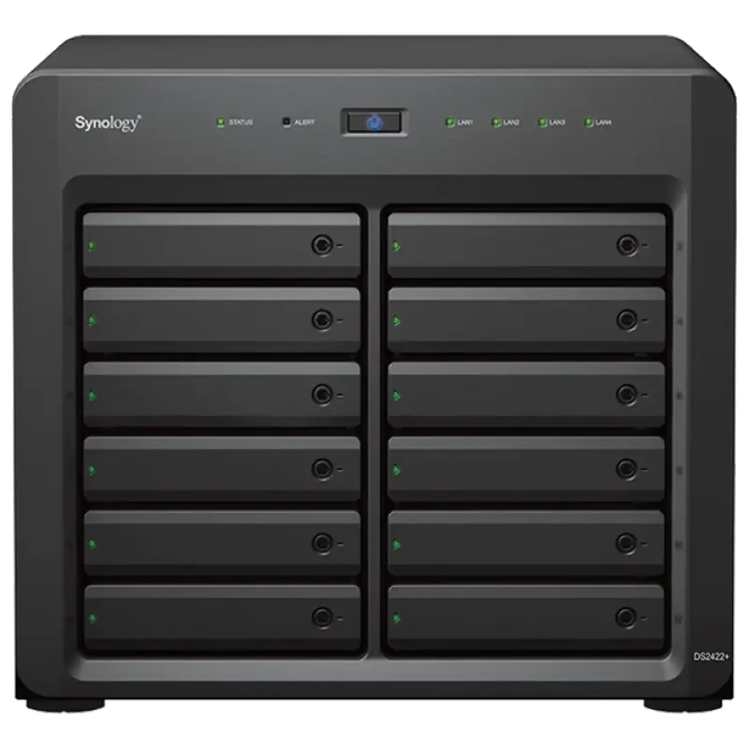 Stocare atașată la rețea SYNOLOGY DS2422+, Negru