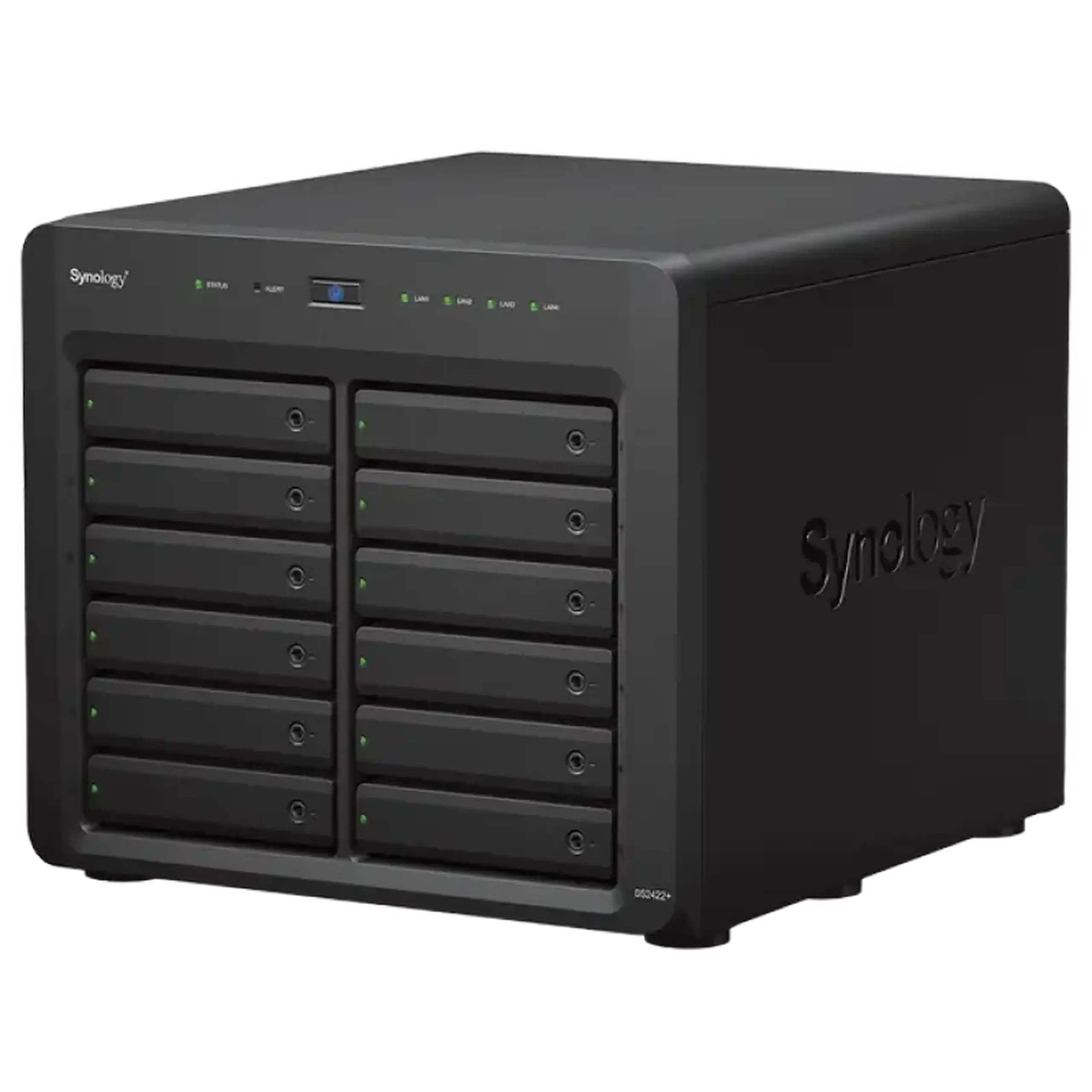 Stocare atașată la rețea SYNOLOGY DS2422+, Negru