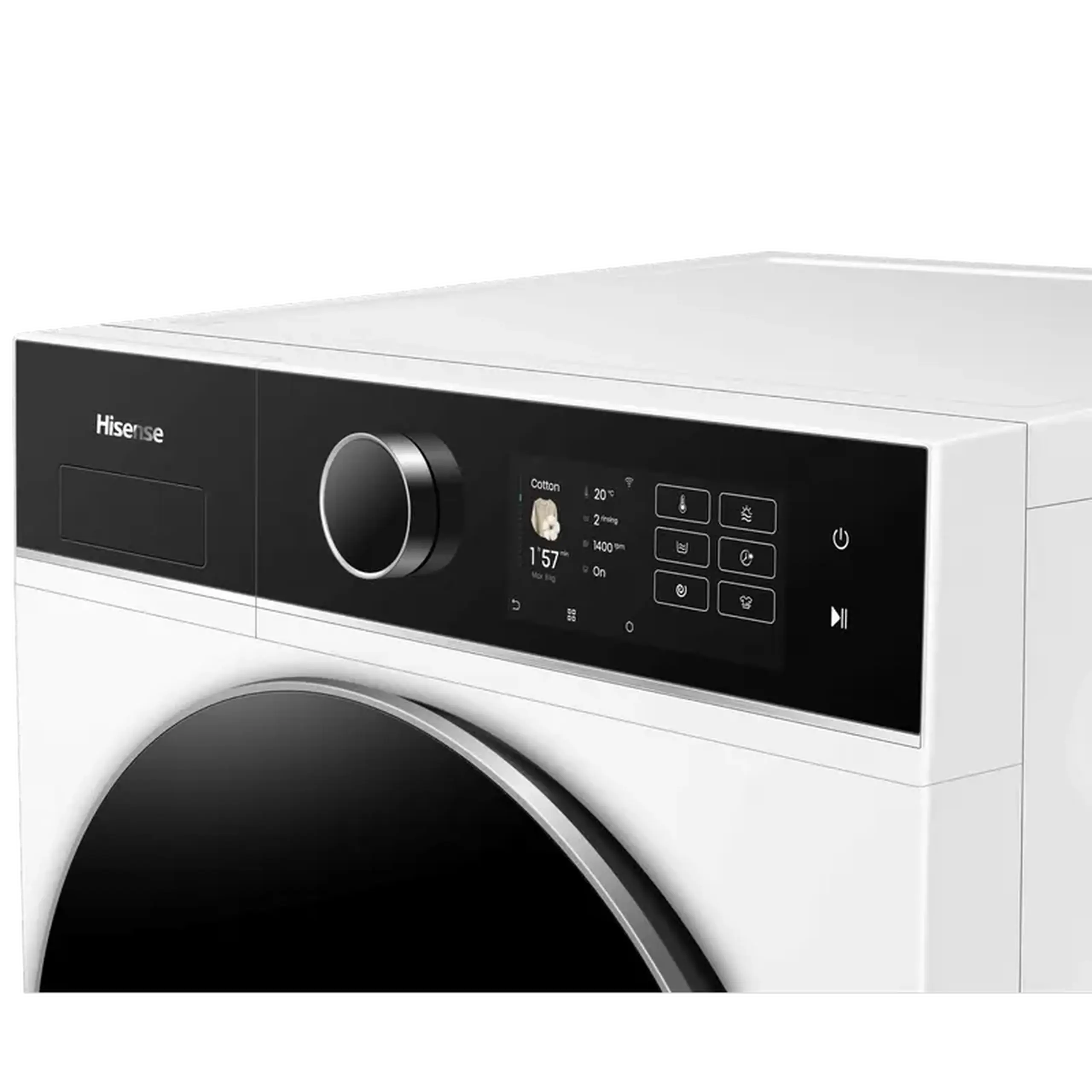 Mașină de spălat cu uscător Hisense WD5I8043BWF, 8kg, Alb