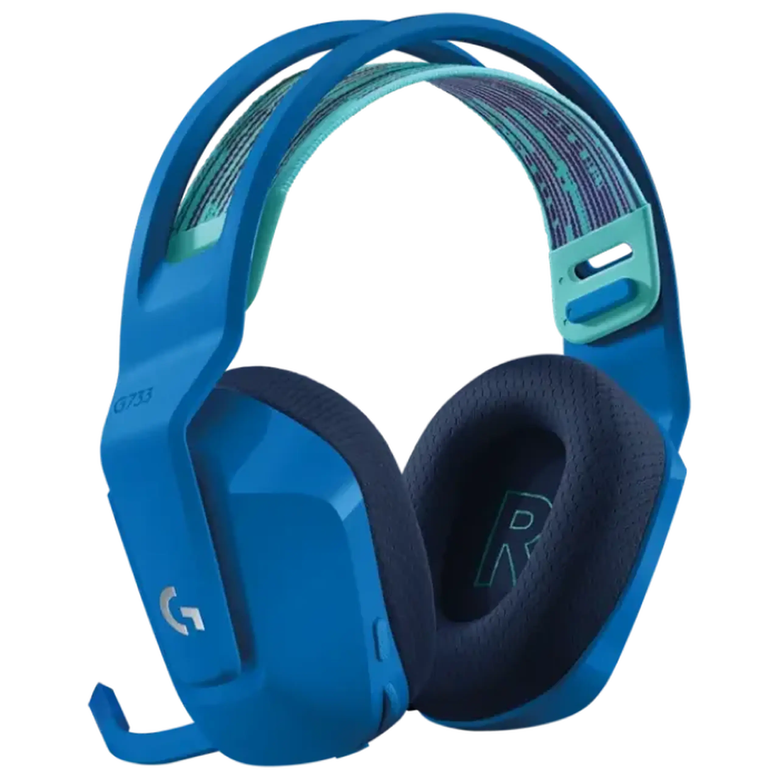 Căști gaming Logitech G733, Wireless, Albastru