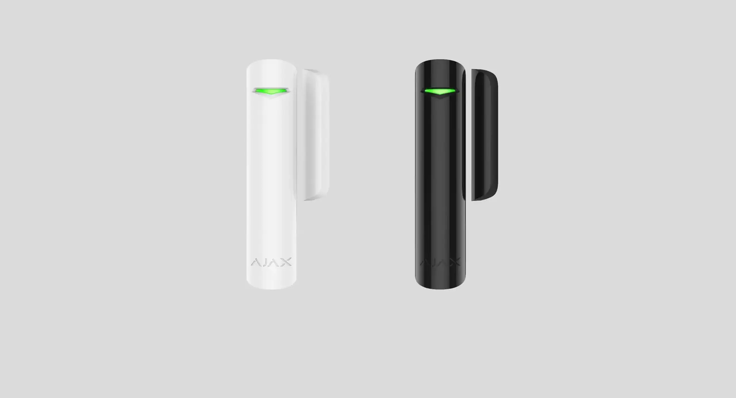 Detector de deschidere de securitate Wireless Ajax "DoorProtect", negru