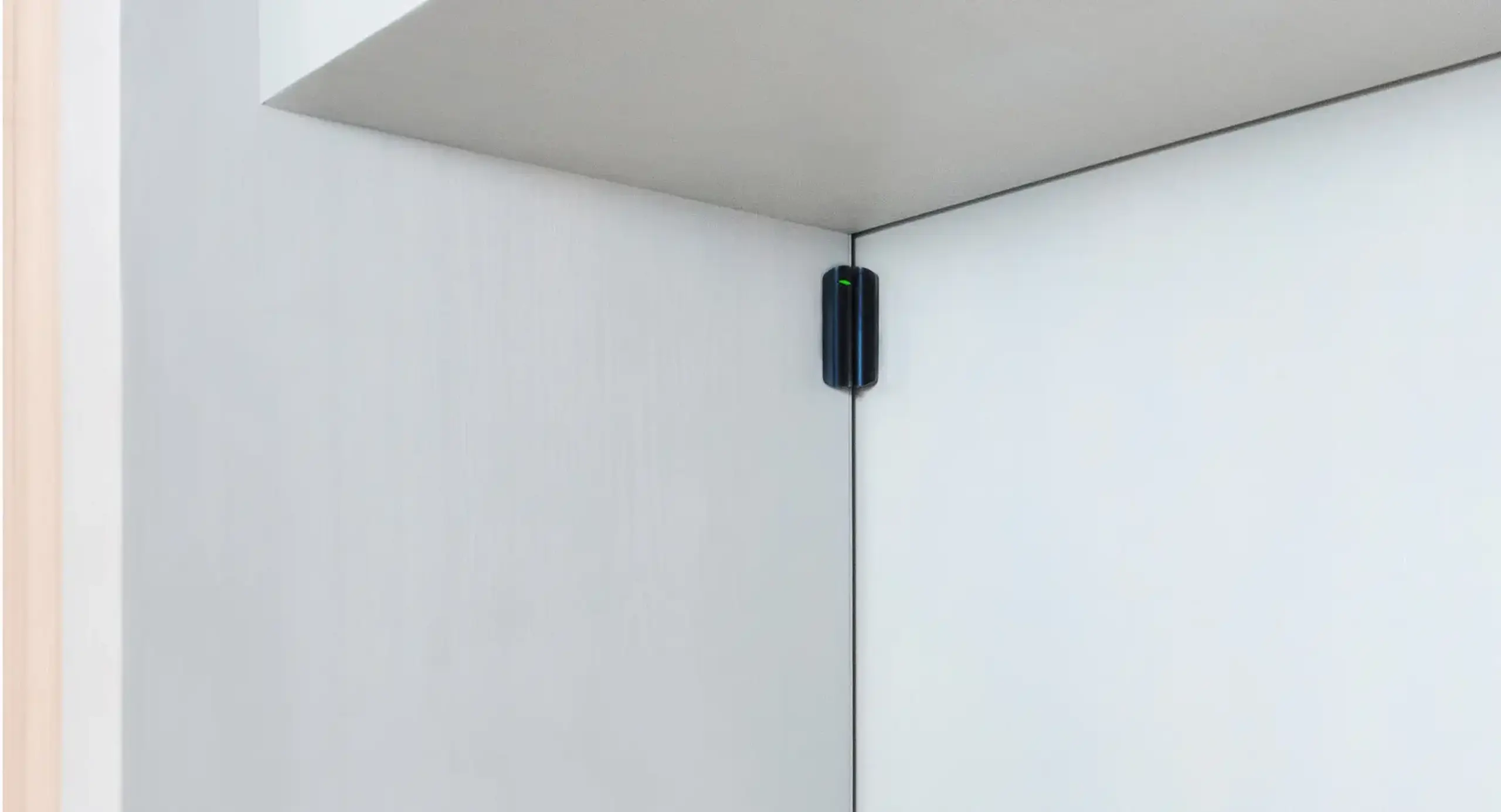 Detector de deschidere de securitate Wireless Ajax "DoorProtect", negru