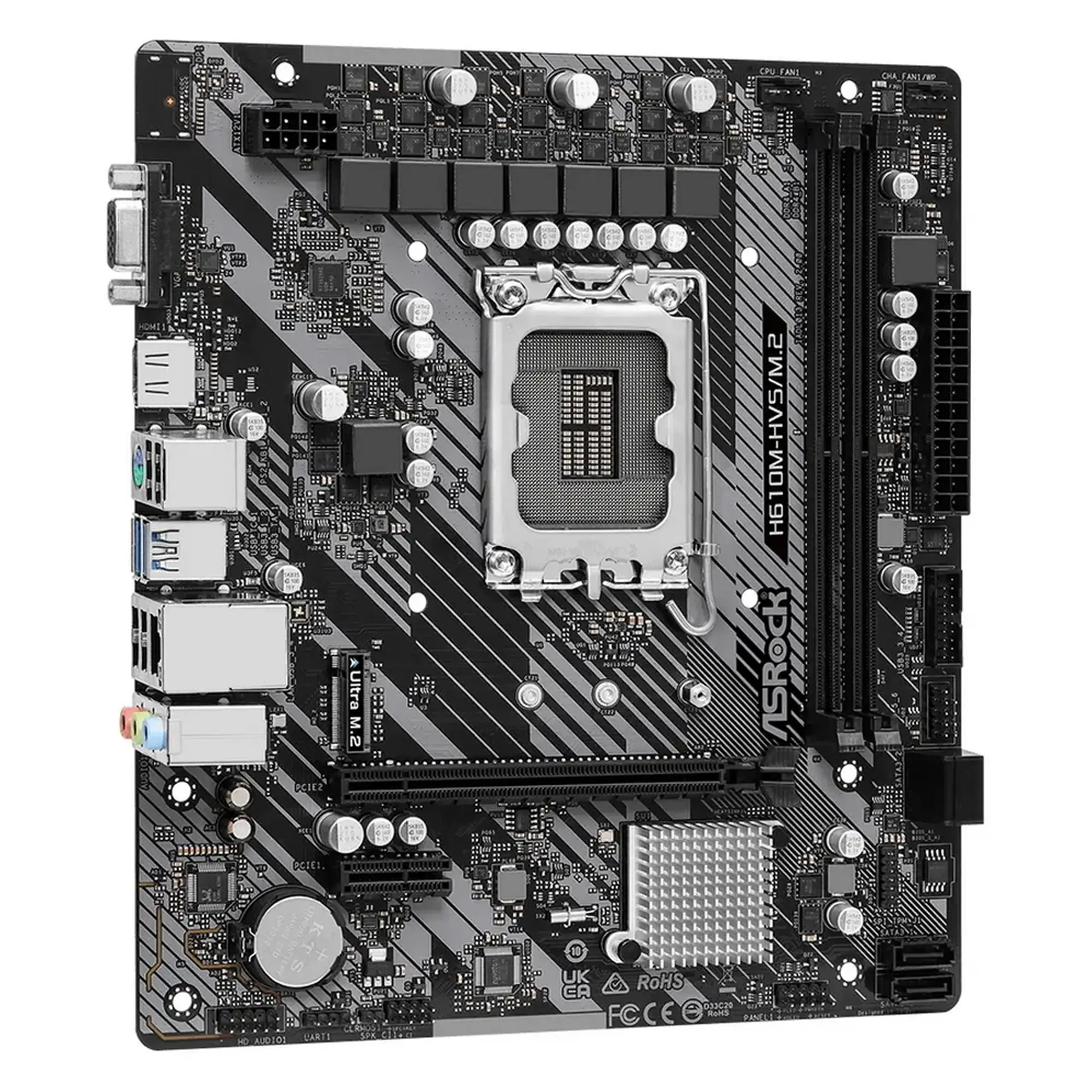 MB S1700 ASRock H610M - HVS/M.2 R2.0 mATX
