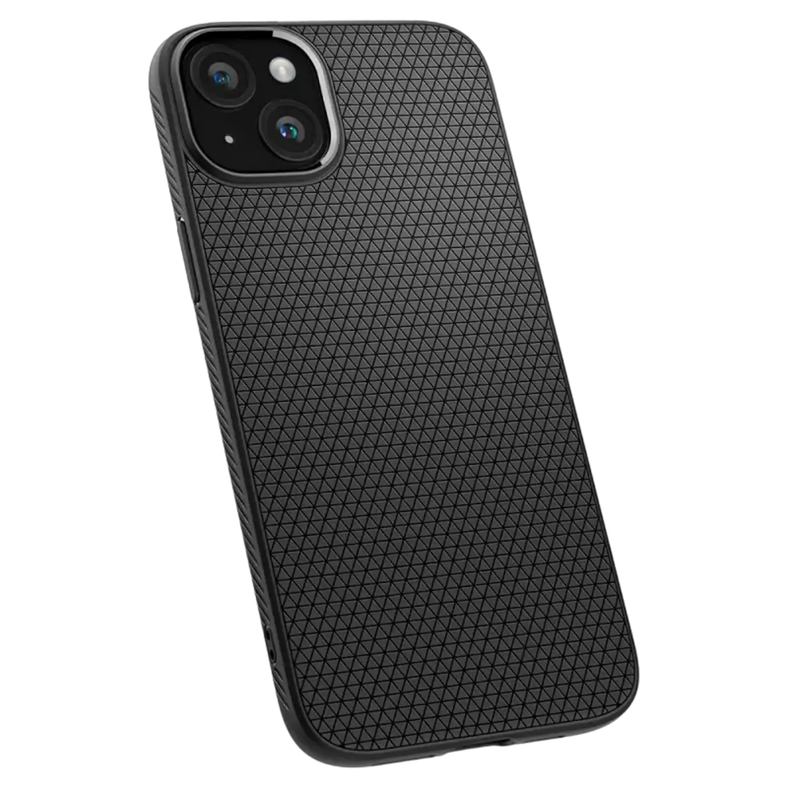 Spigen iPhone 15 Plus, Liquid Air, negru mat