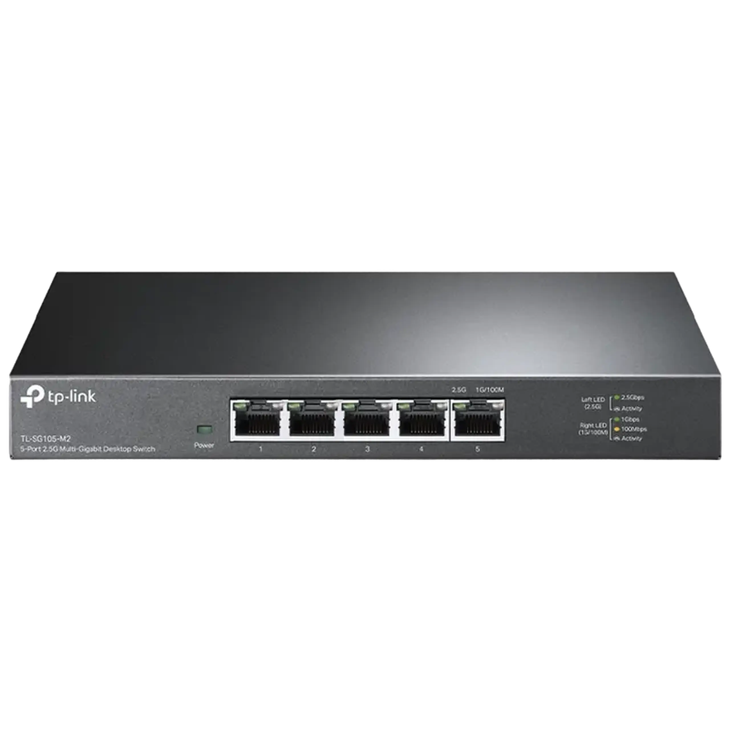 Comutator.5 porturi 10/100/2500Mbps TP - LINK „TL - SG105 - M2”, carcasă din oțel