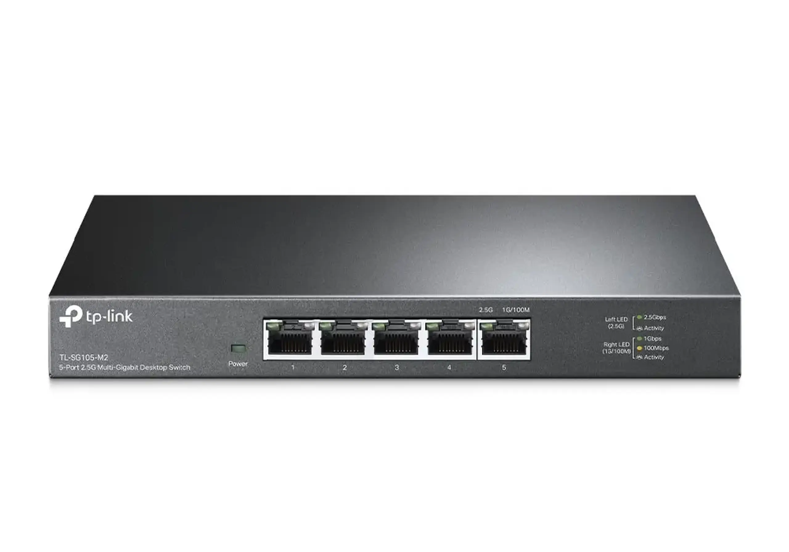 Comutator.5 porturi 10/100/2500Mbps TP - LINK „TL - SG105 - M2”, carcasă din oțel