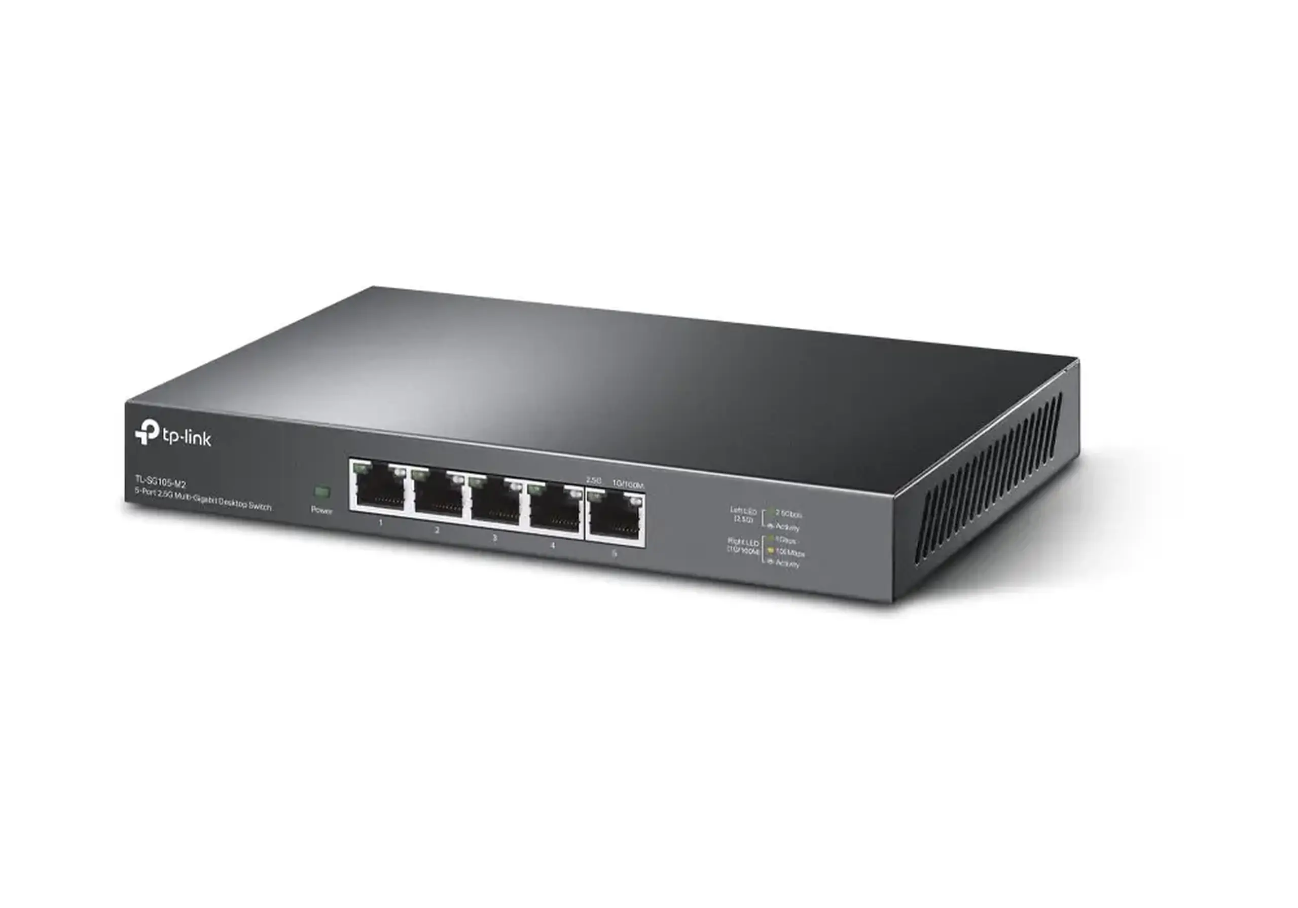 Comutator.5 porturi 10/100/2500Mbps TP - LINK „TL - SG105 - M2”, carcasă din oțel