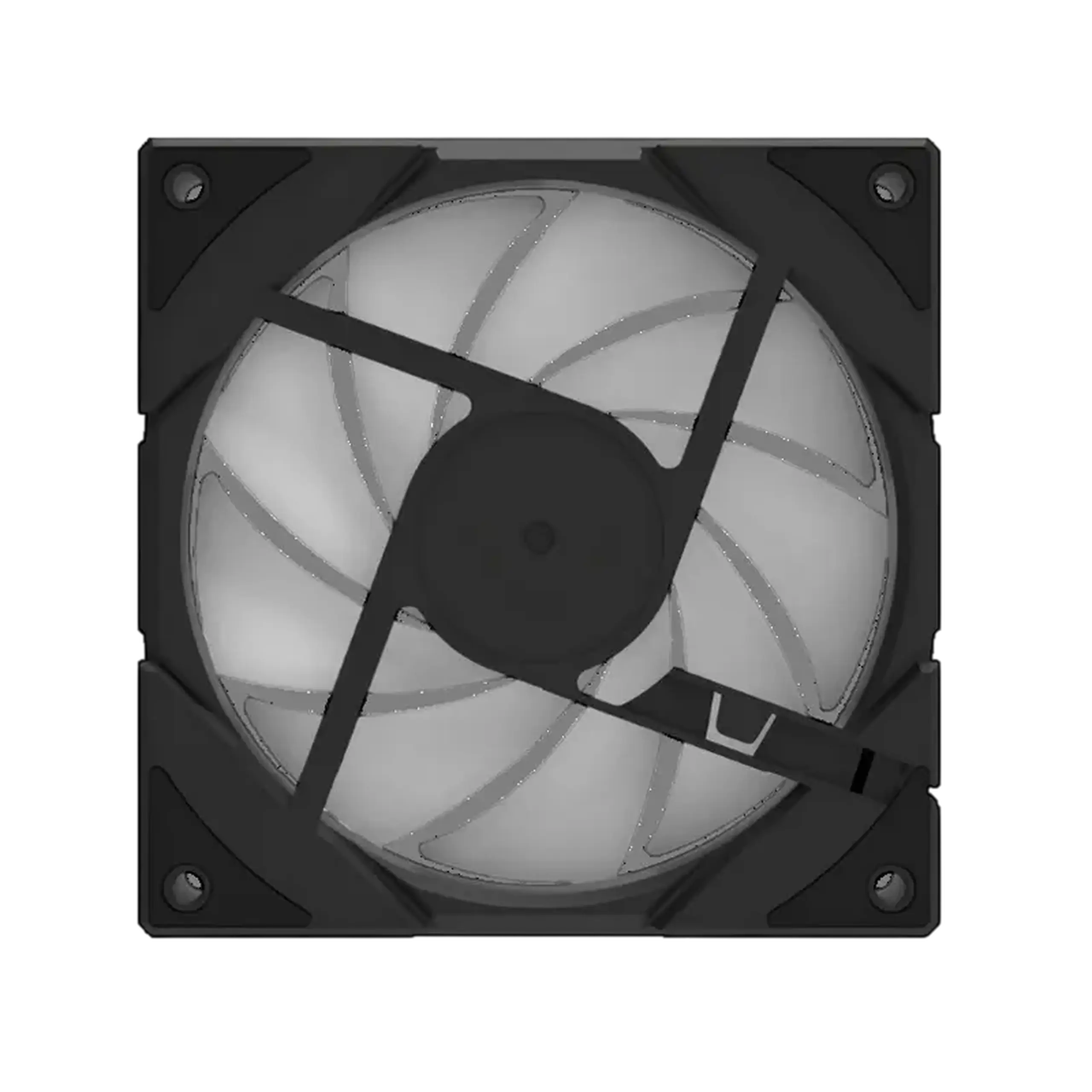 Ventilator carcasa PC Deepcool CG580 inversat, 120x120x25, <28dB, 38CFM, 400 - 13000PM, ARGB, 3 - pini ARGB 5V, Hyd