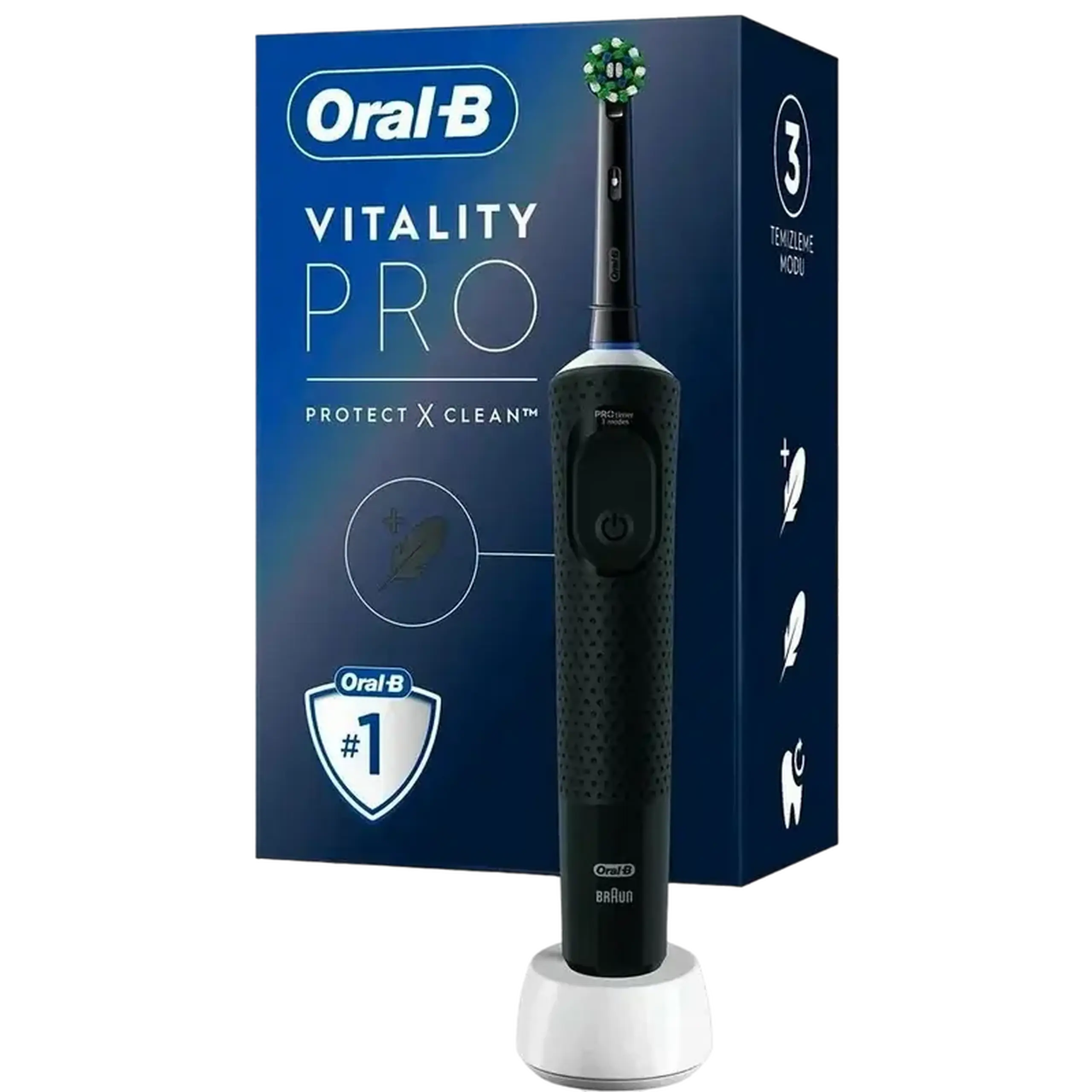 Periuta de dinti electrica Braun Vitality D103.413.3 Vitality Pro Neagra