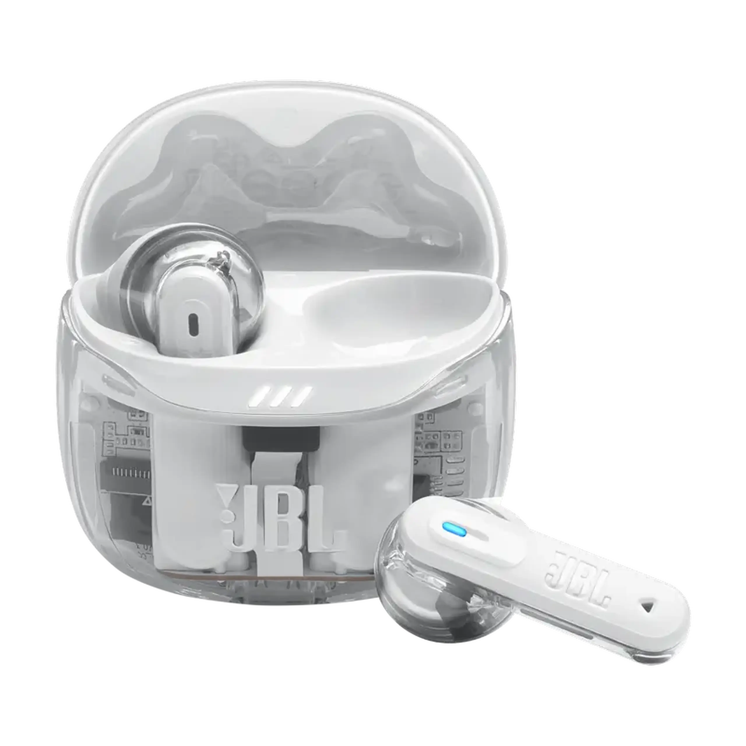 True Wireless JBL Tune Flex 2 Ghost White, căști TWS