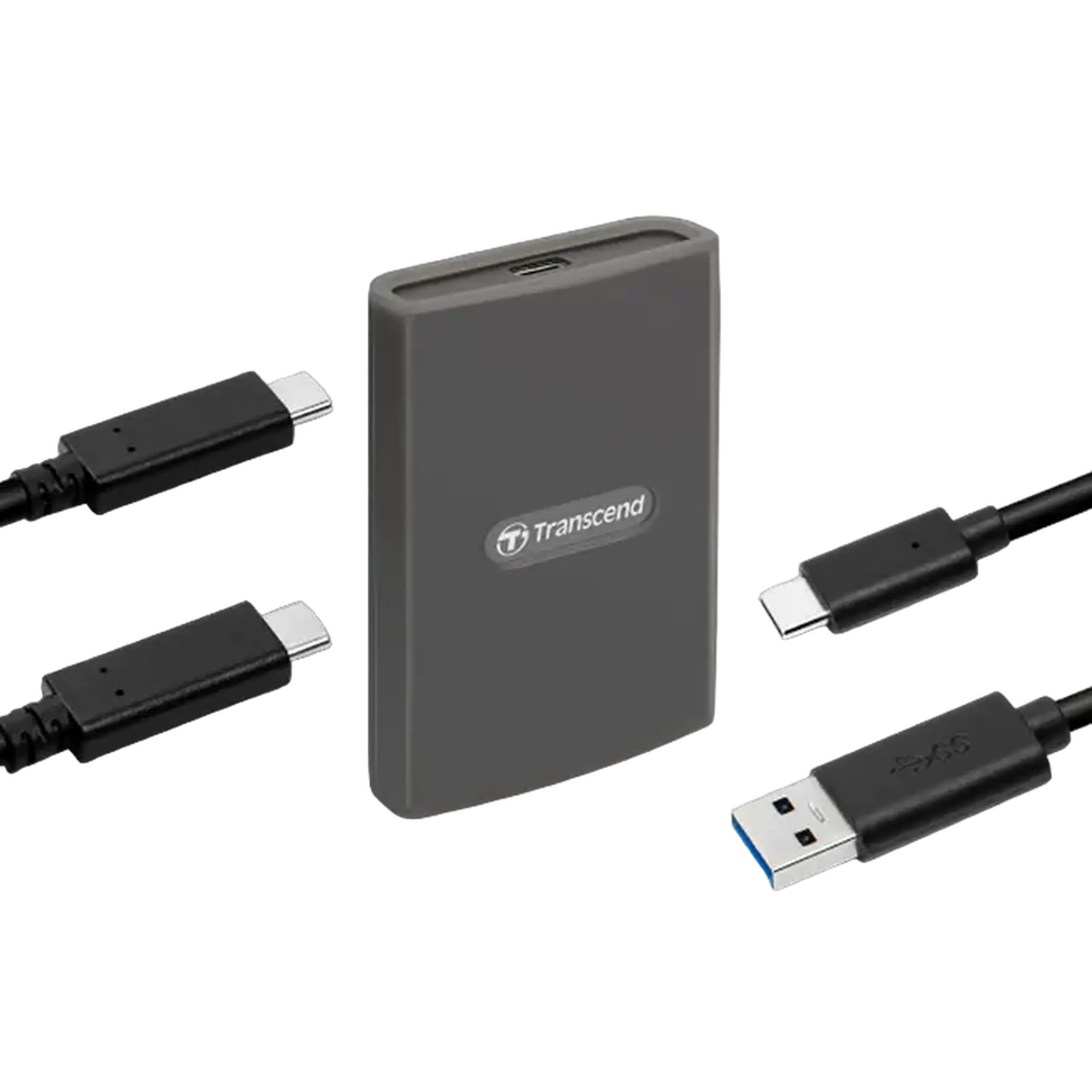 Cititor de carduri Transcend "TS - RDE2" Gri spațial, USB3.2/Tip C (CFexpress Tip B)