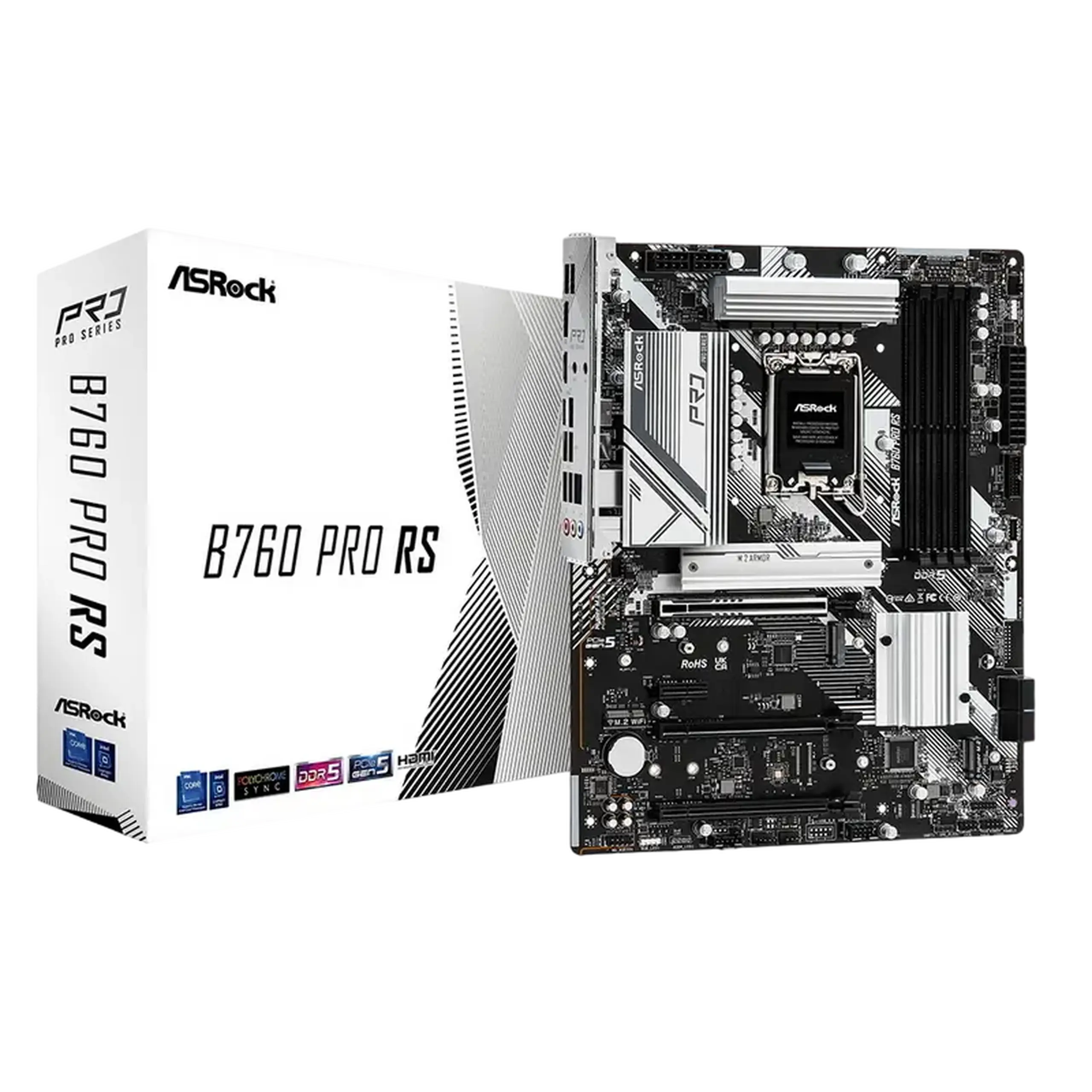 Placă de bază ASRock B760 PRO RS, LGA1700, Intel B760, ATX
