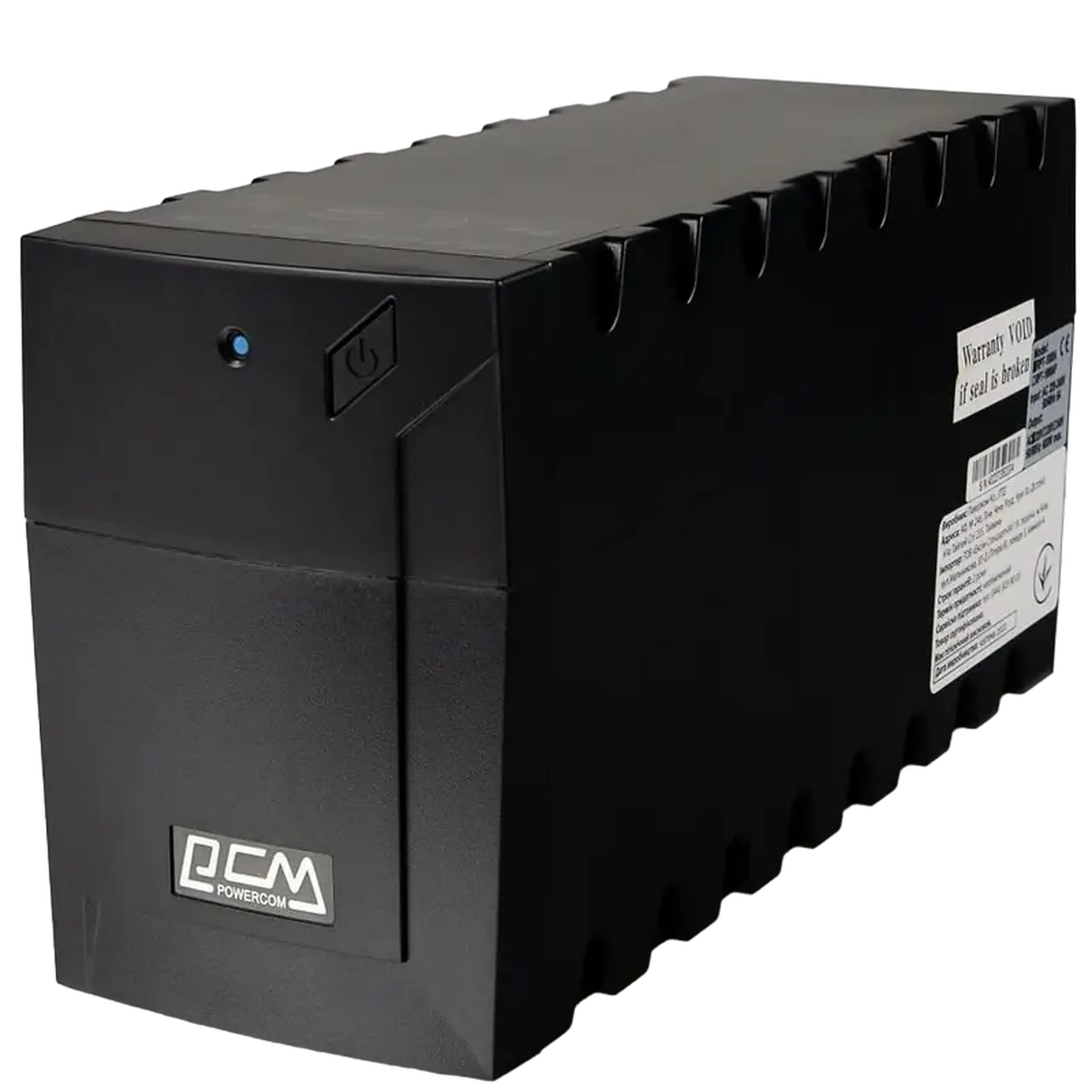UPS PowerCom RPT - 1000AP 1000VA/600W Line Interactive, AVR, LED, RJ45/RJ11, USB, 3x prize Schuko