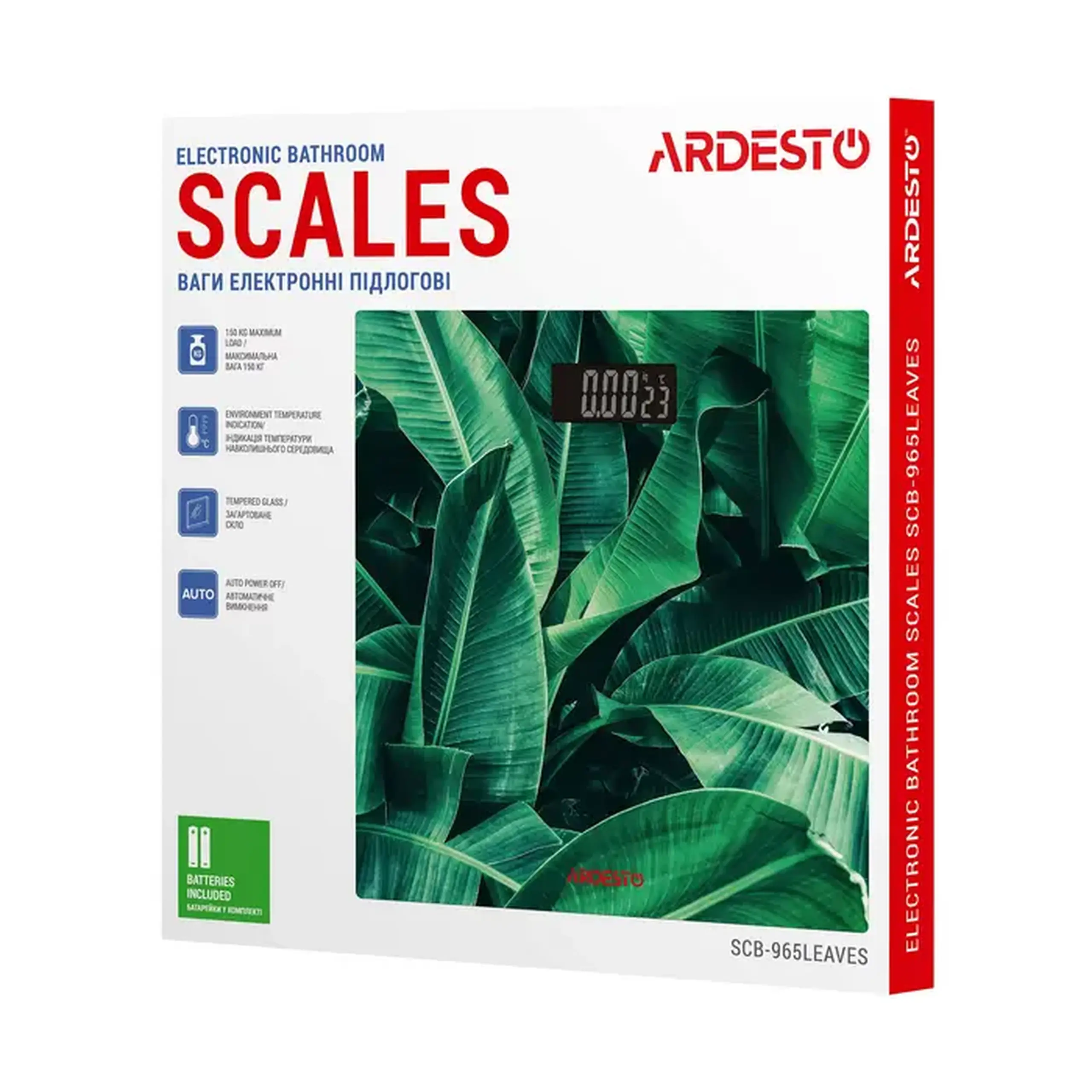Cantar Personal Ardesto SCB - 965LEAVES