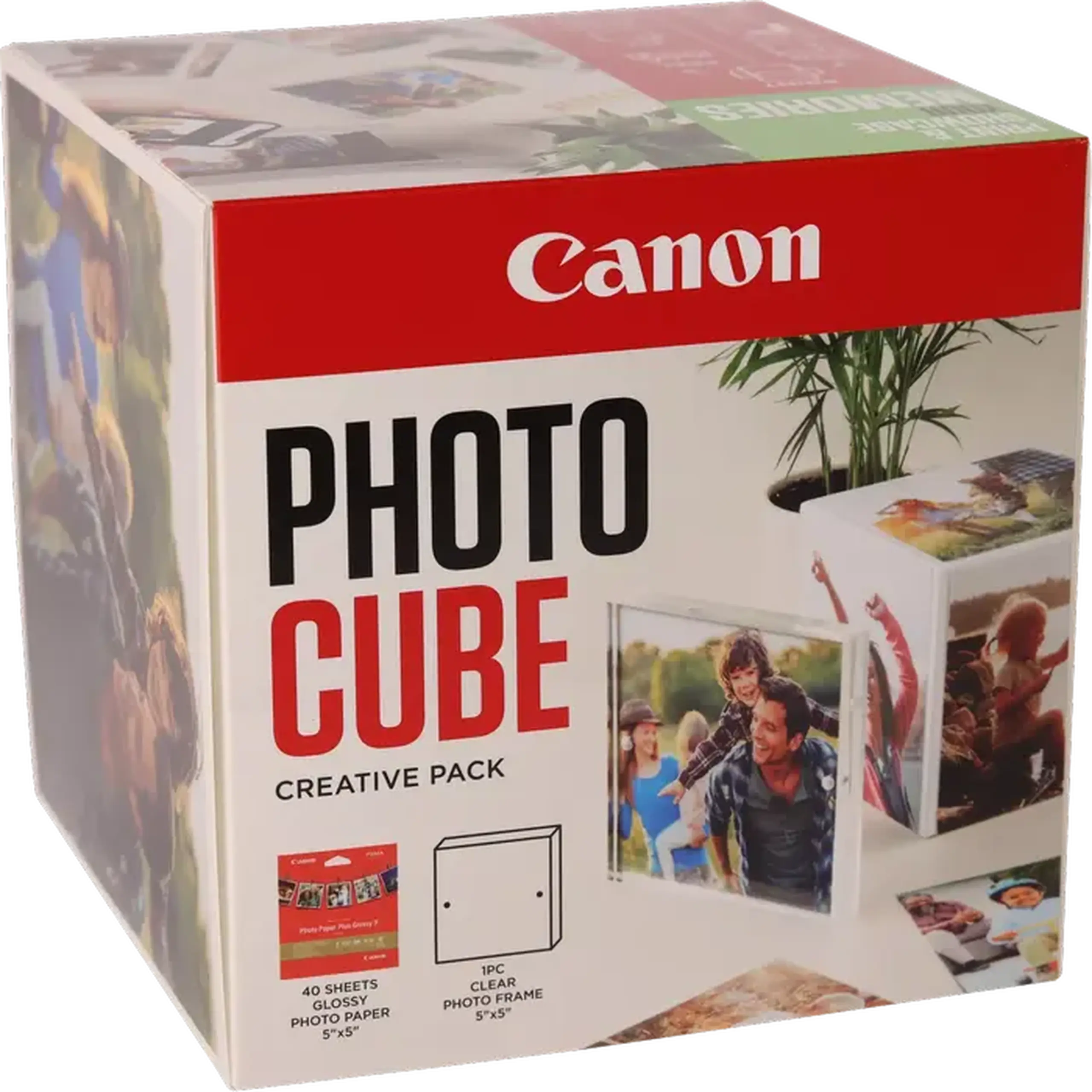 Hârtie Canon PP - 201, 5X5", Photo Cube, CP Wh/Gr