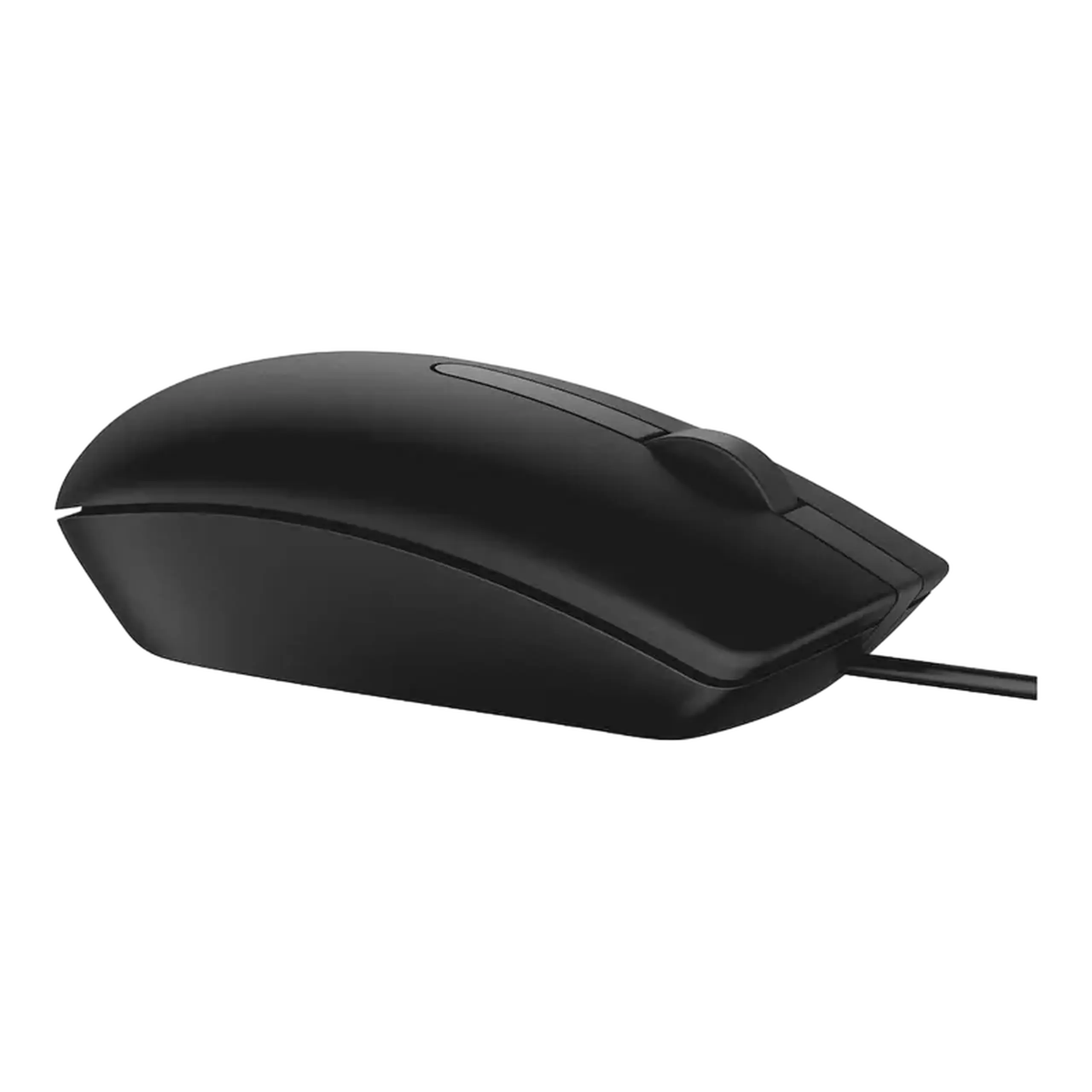 Mouse Dell MS116, optic, 1000 dpi, 3 butoane, ambidextru, negru, USB (cutie de vânzare cu amănuntul)