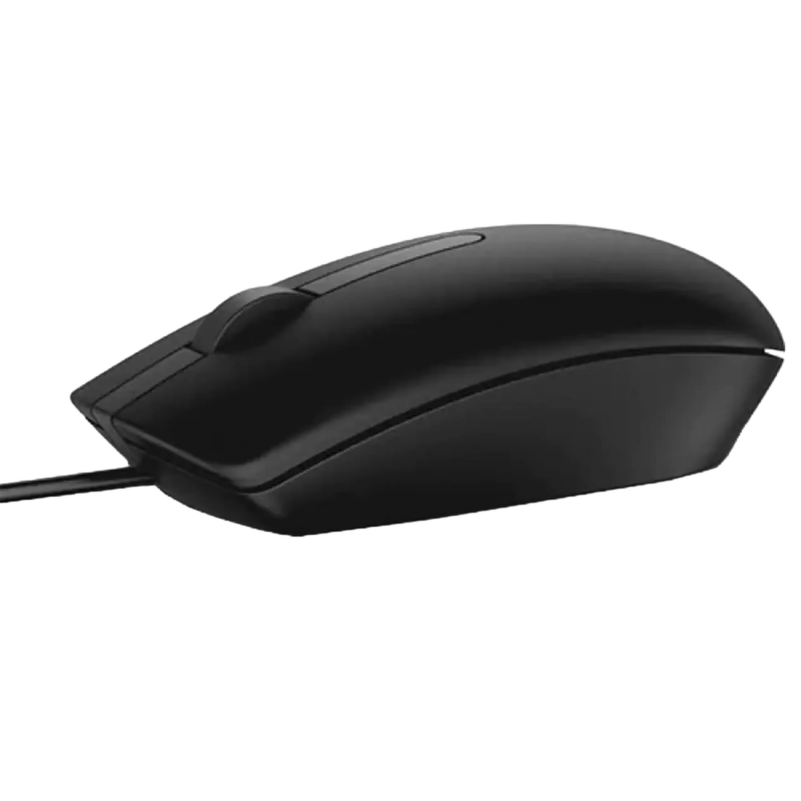 Mouse Dell MS116, optic, 1000 dpi, 3 butoane, ambidextru, negru, USB (cutie de vânzare cu amănuntul)