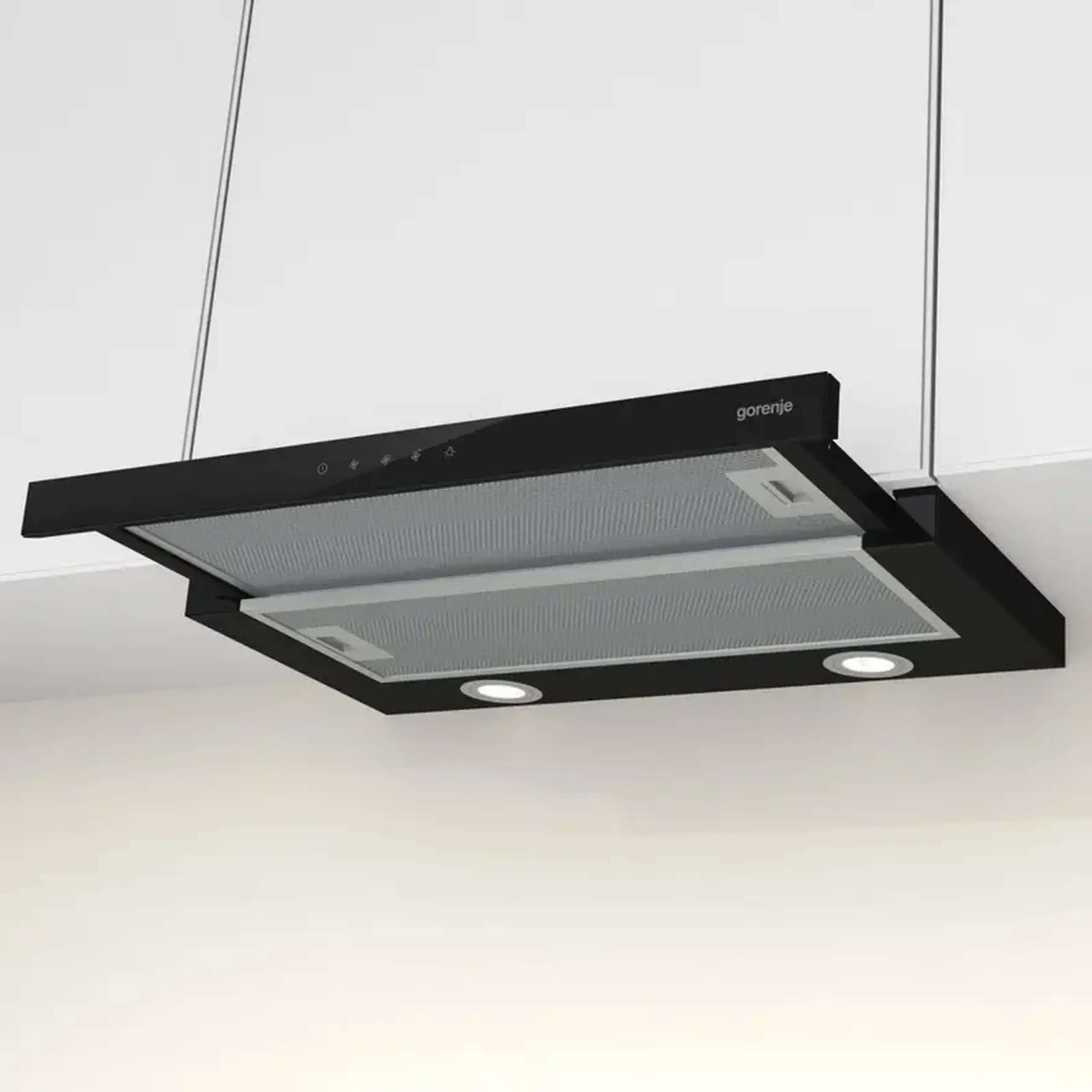 Hota încorporabilă Gorenje TH64E3BG, Negru