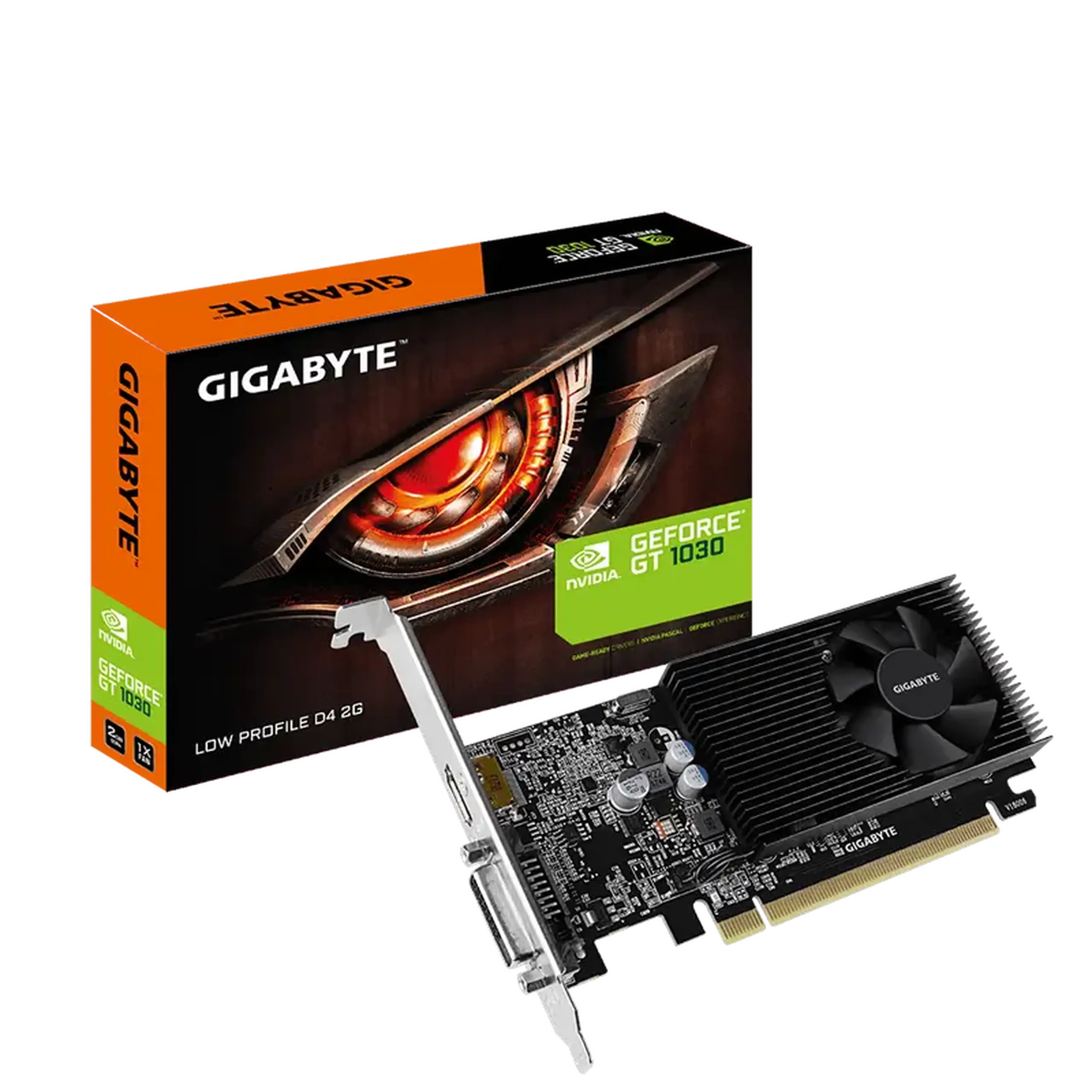 VGA Gigabyte GT1030 2GB GDDR4 Low Profile (GV - N1030D4 - 2GL)