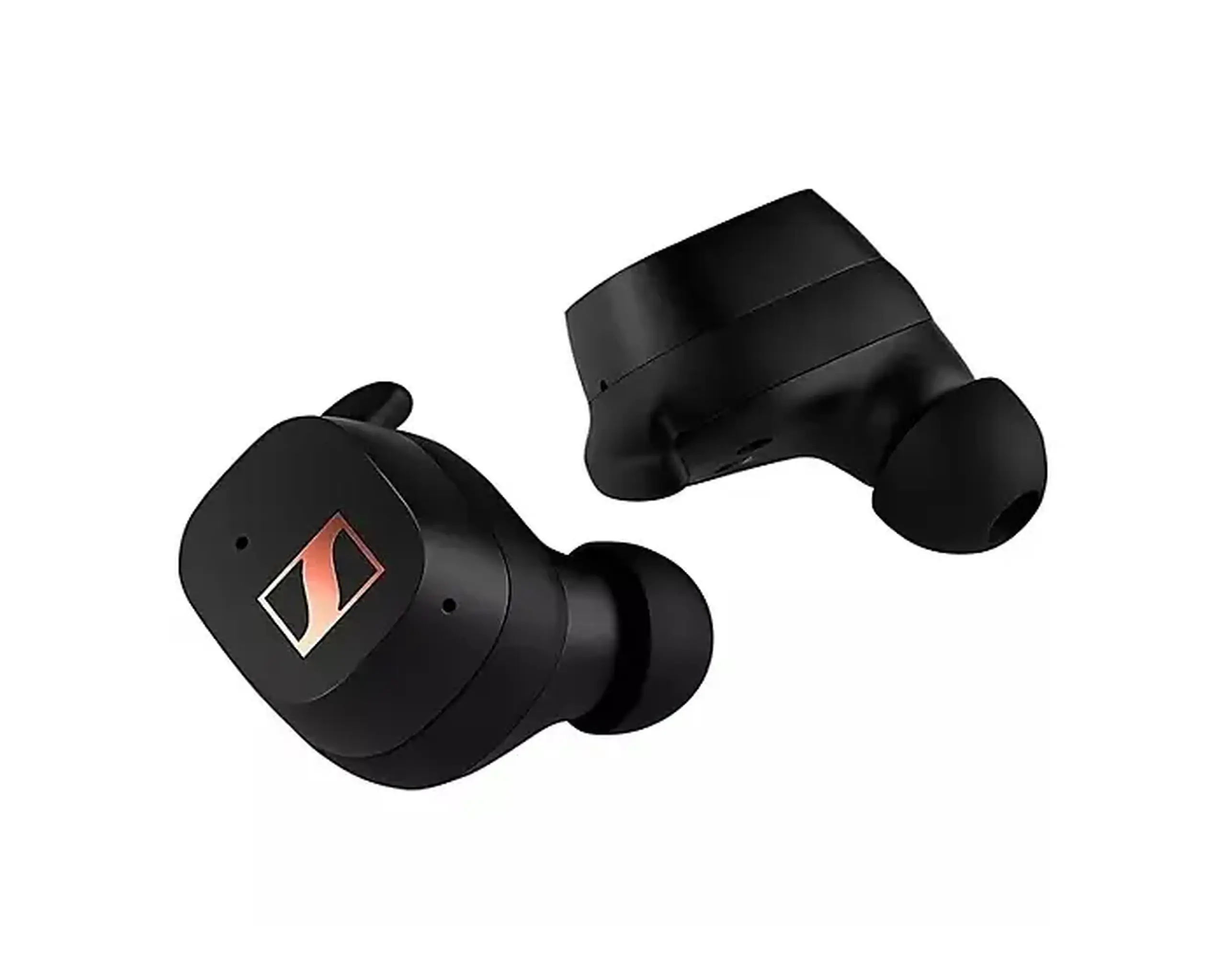 True Wireless Sennheiser CX200TW1 SPORT, negru, IP54, timp de redare de până la 27 de ore.
