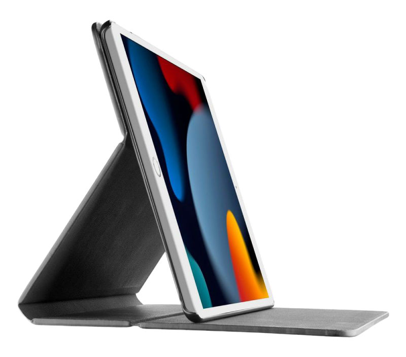 Cellular Apple iPad 10.2 (2019)/10.2 (2020)/10.2 (2021), husă cu suport, neagră