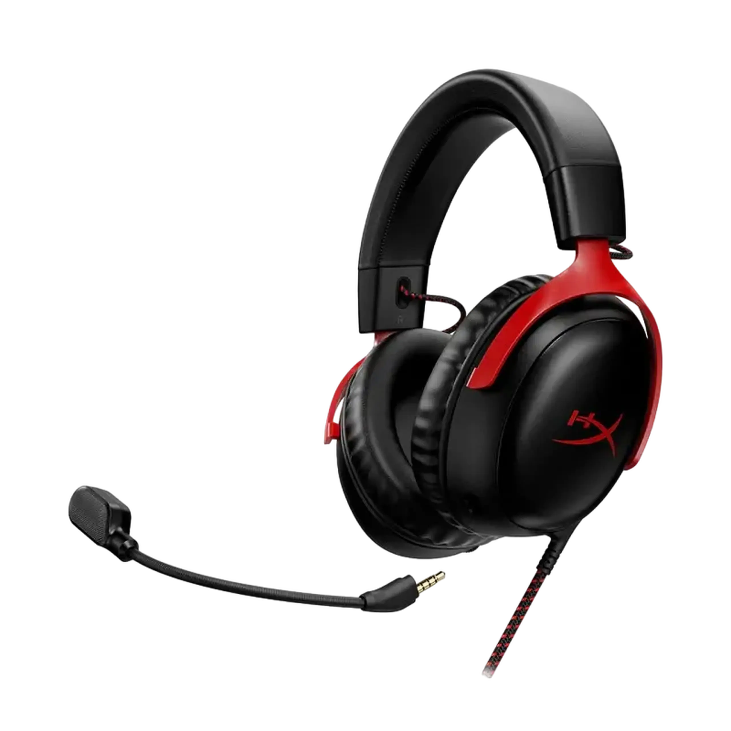 Căști pentru jocuri HyperX Cloud III, driver de 53 mm, 64 ohmi, 15 - 21 kHz, 100 db, 320 g, microfon cu anulare a zgomotului, D