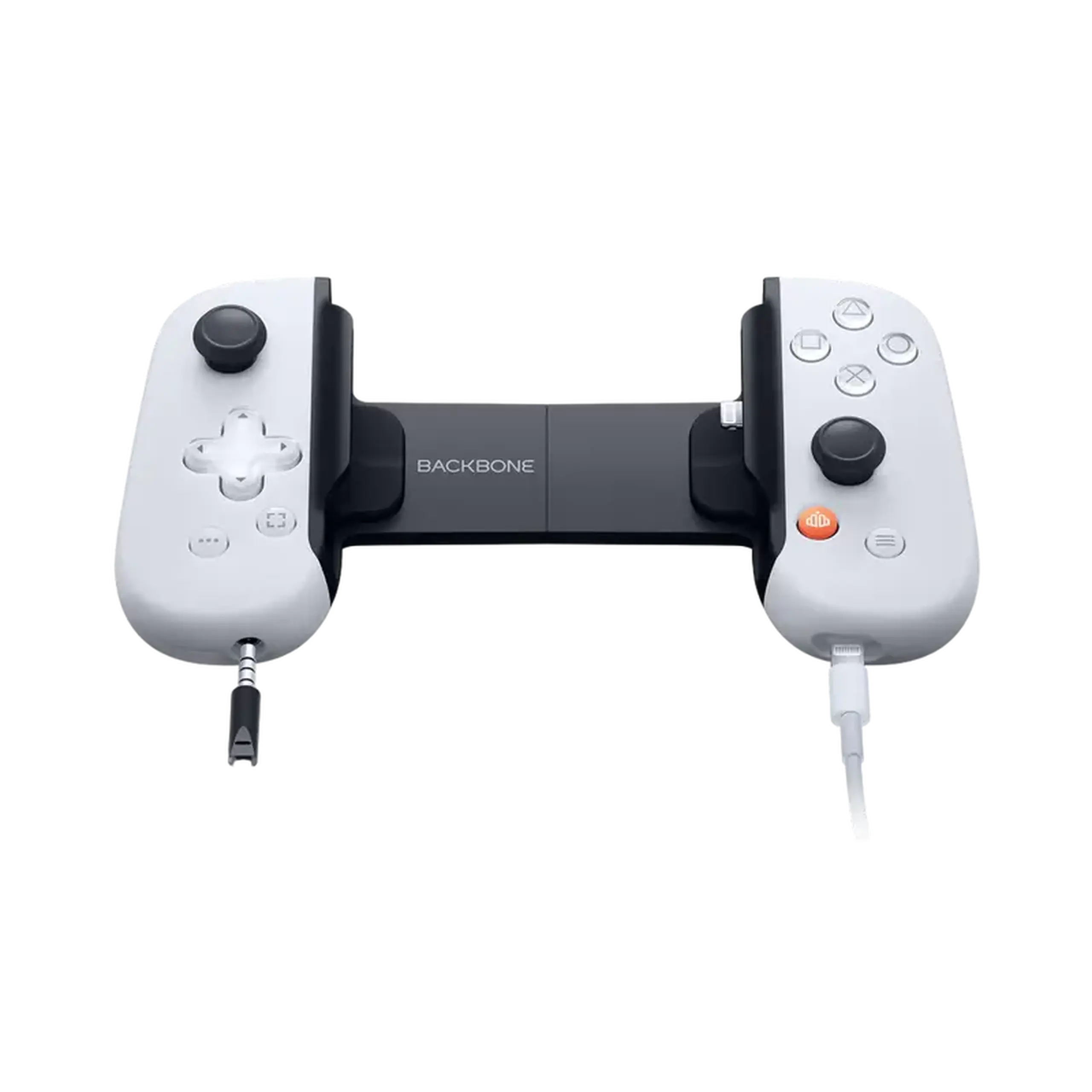 Controler de joc mobil Backbone One Lightning PlayStation Edition, Alb