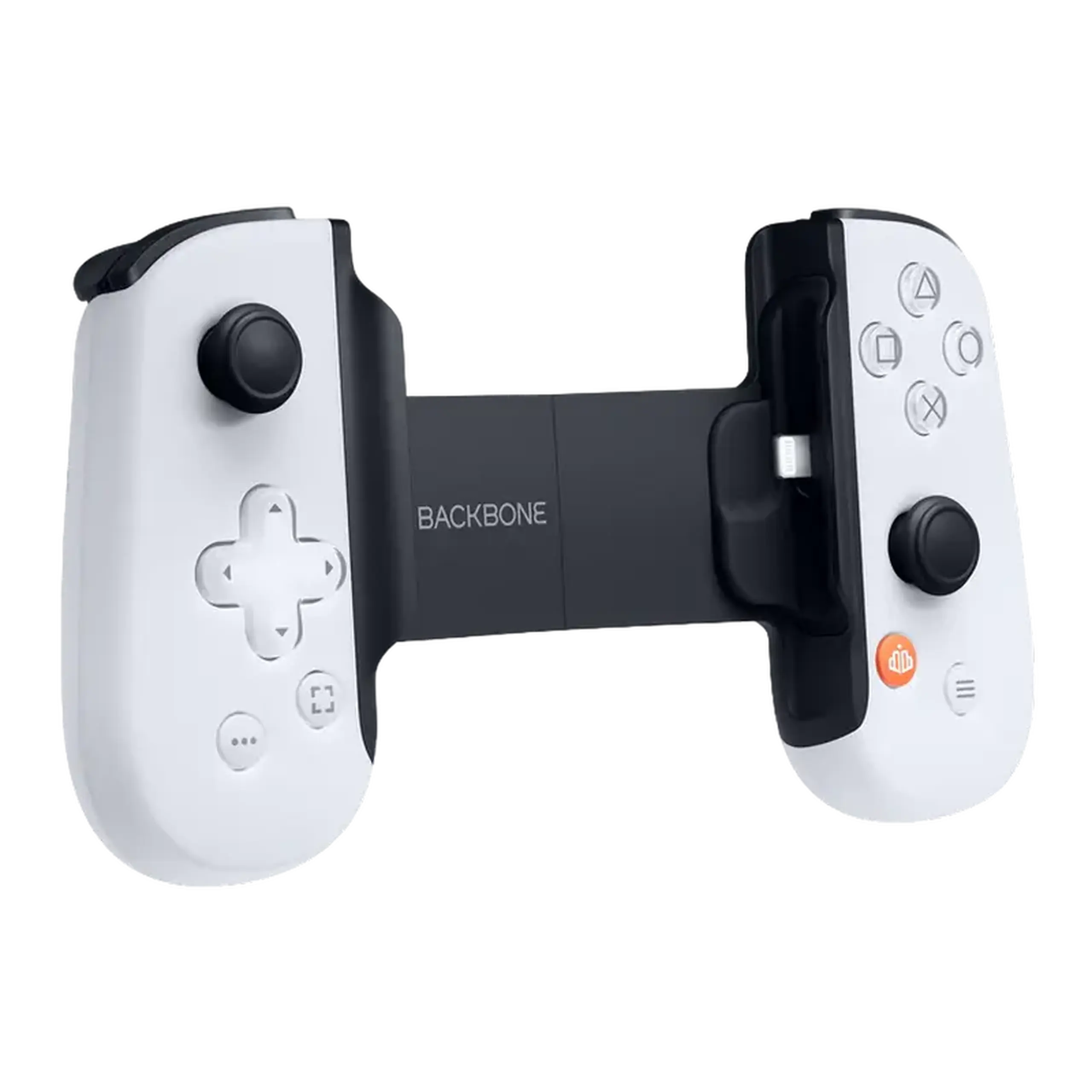 Controler de joc mobil Backbone One Lightning PlayStation Edition, Alb