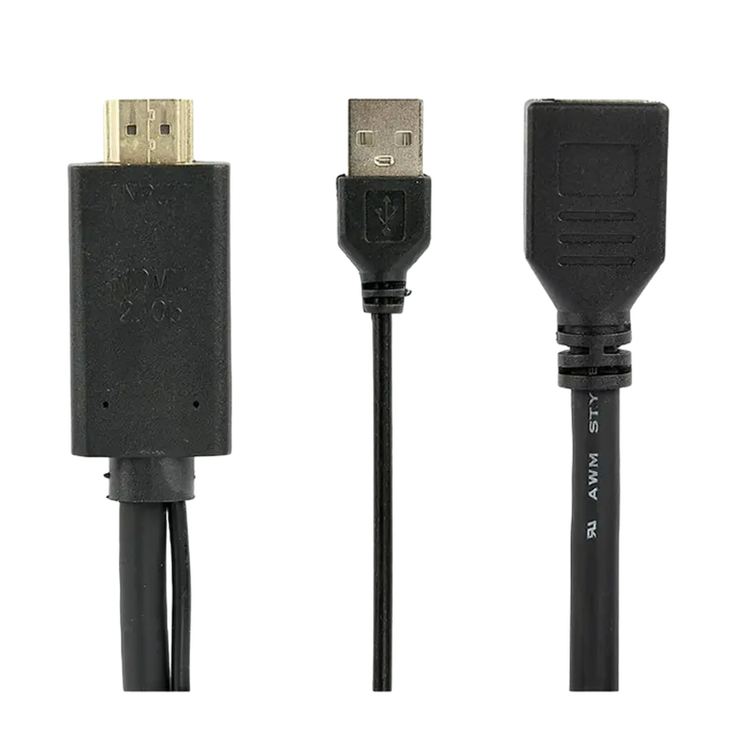 Adaptor DP F la HDMI M Active 4K Cablexpert "A - HDMIM - DPF - 01" Port de afișare negru fem la HDMI tată
