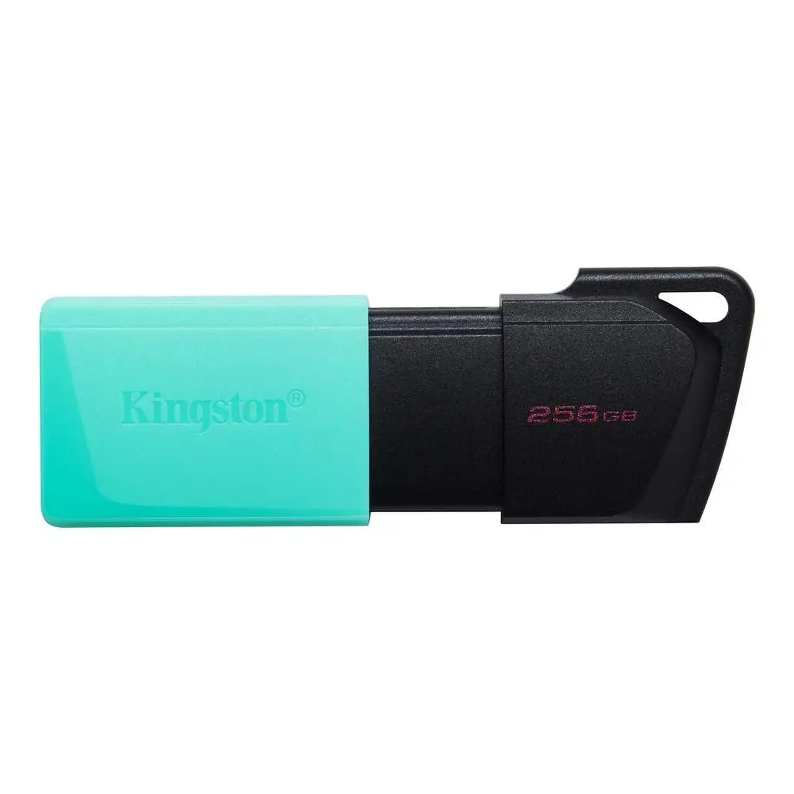 Unitate Flash USB3.2 de 256 GB Kingston DataTraveler Exodia M (DTXM/256 GB), negru - albastru, Plastic, capac glisor