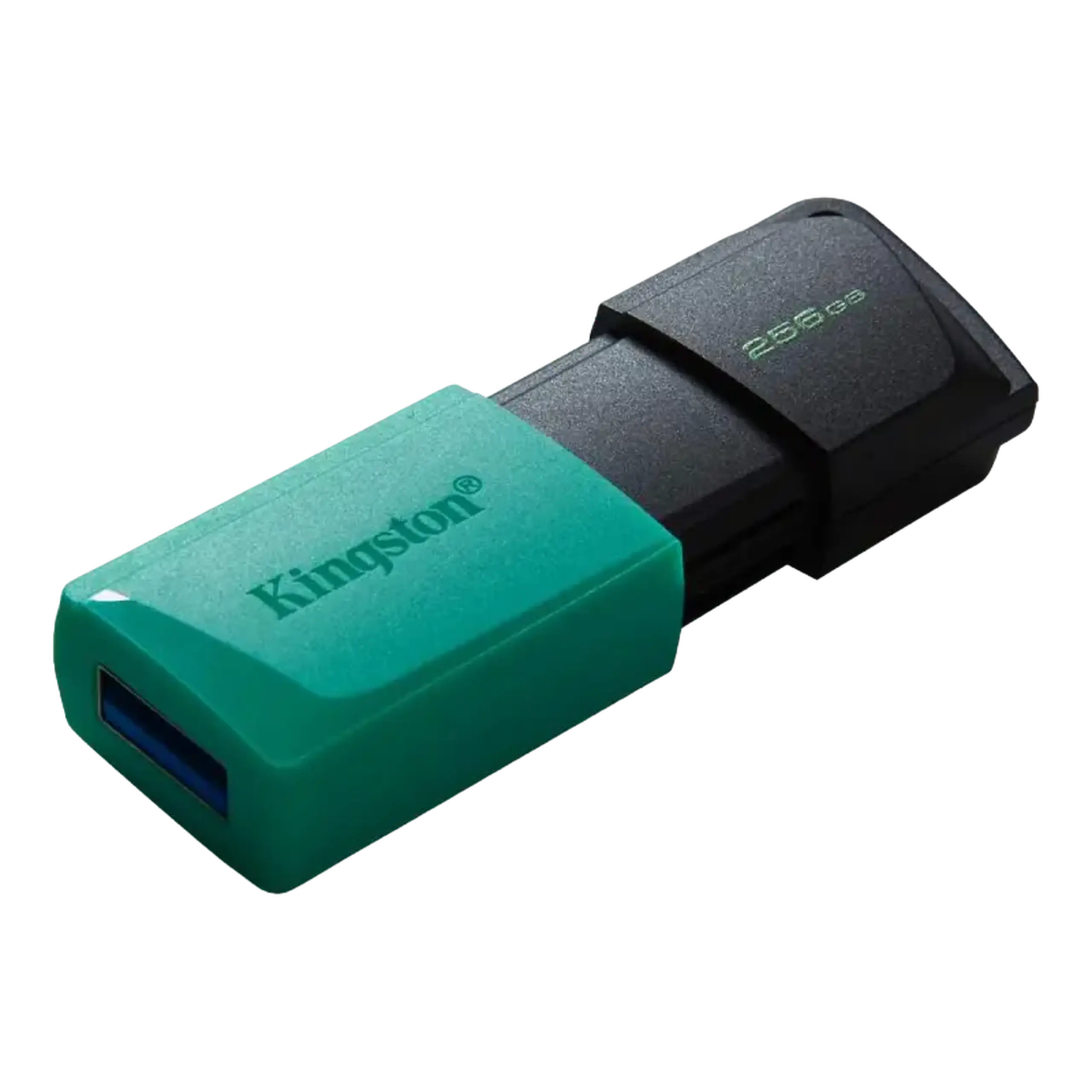 Unitate Flash USB3.2 de 256 GB Kingston DataTraveler Exodia M (DTXM/256 GB), negru - albastru, Plastic, capac glisor