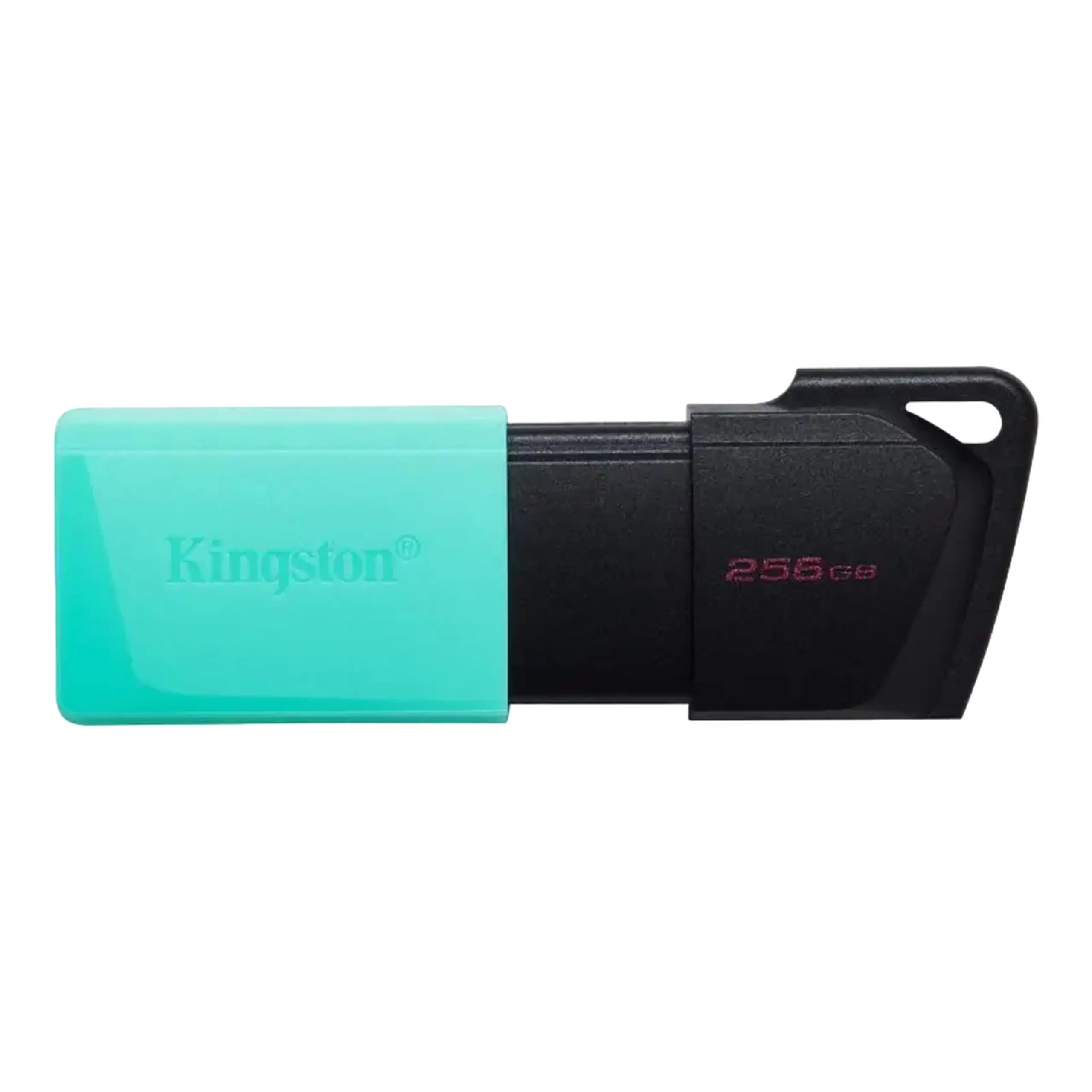 Unitate Flash USB3.2 de 256 GB Kingston DataTraveler Exodia M (DTXM/256 GB), negru - albastru, Plastic, capac glisor
