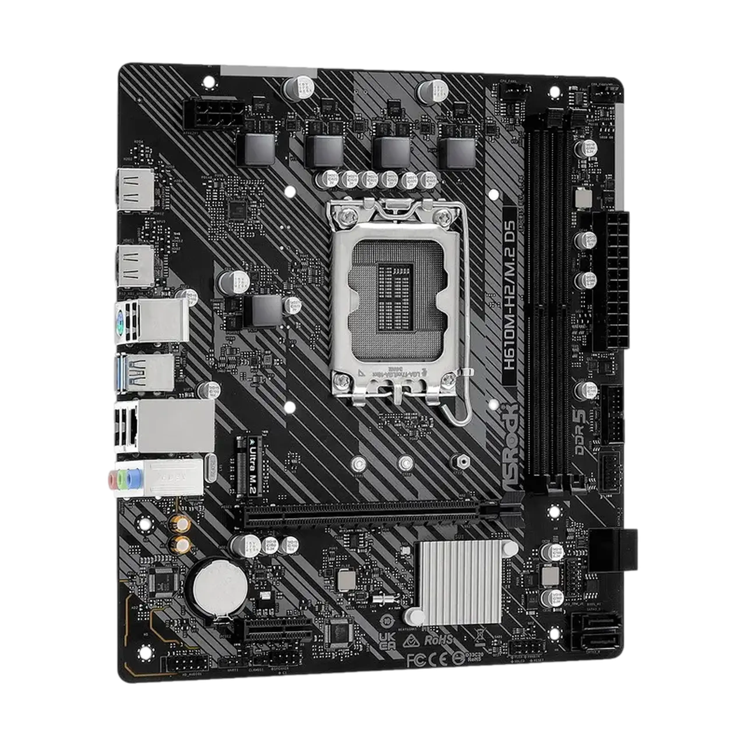 Placă de bază ASRock H610M-H2/M.2 D5, LGA1700, Intel H610, Micro-ATX