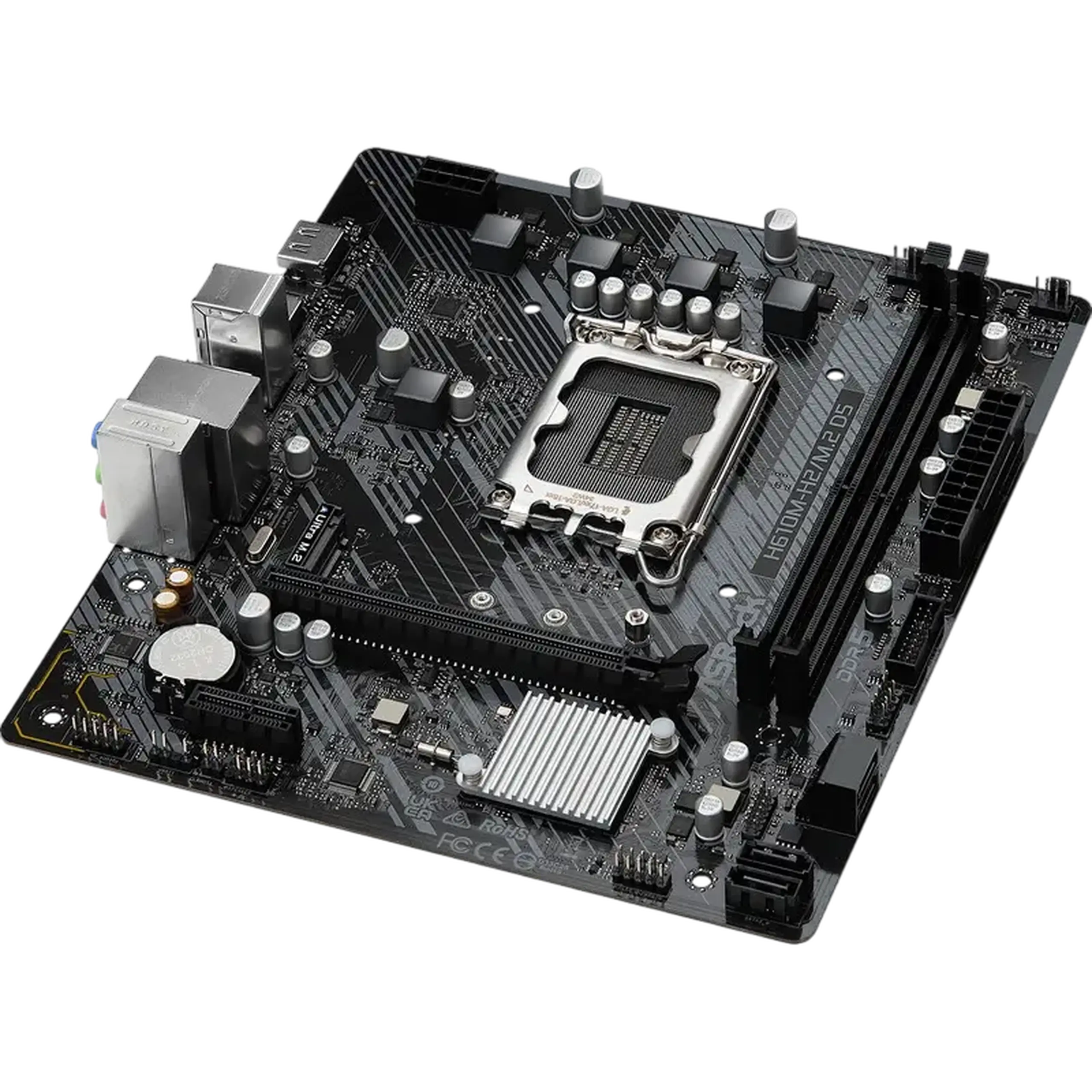 Placă de bază ASRock H610M-H2/M.2 D5, LGA1700, Intel H610, Micro-ATX