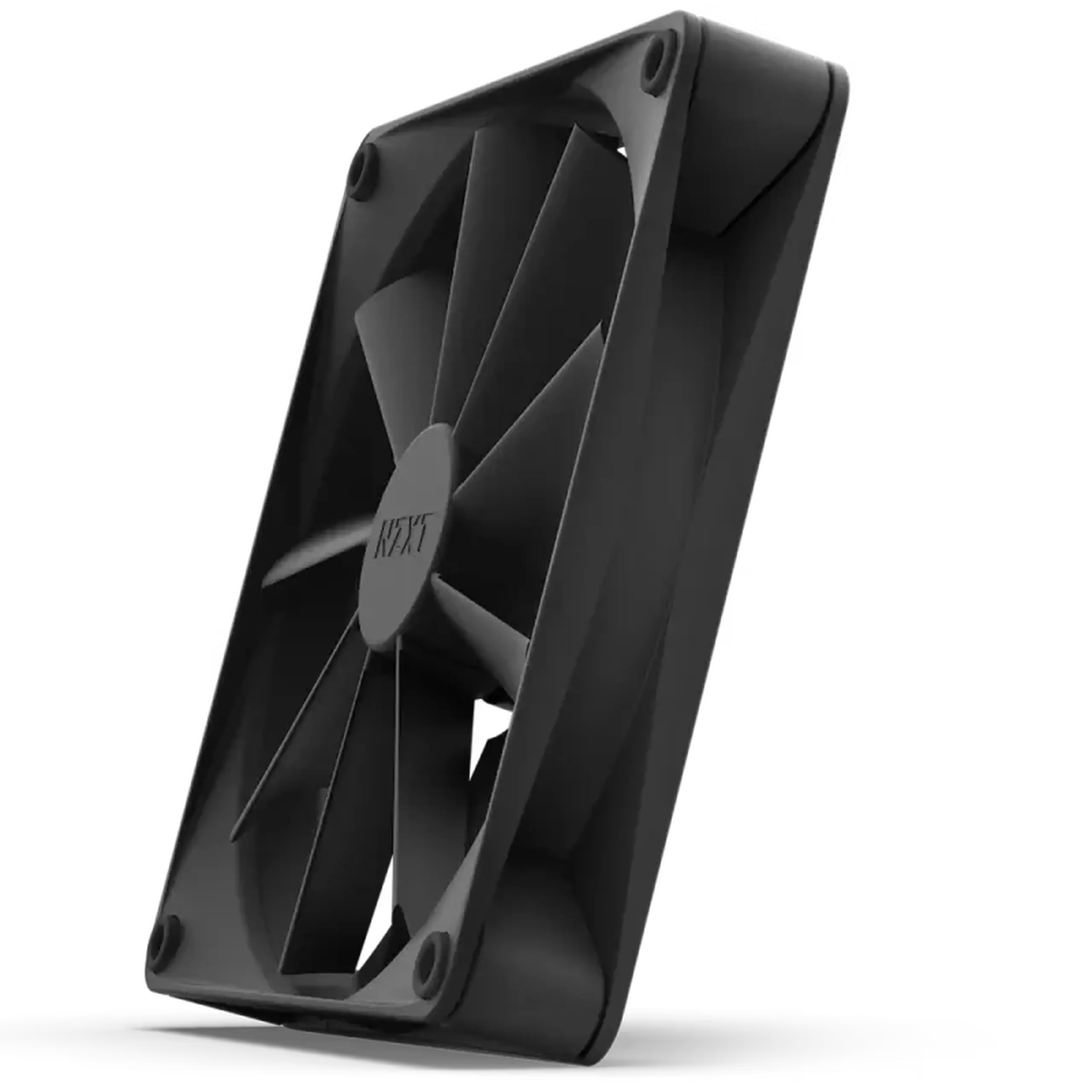Ventilator carcasa PC NZXT F140Q, 140x140x26mm, 18.7 - 23dB, 42.92 - 101CFM, 500 - 1200RPM, FDB, 4 pini, negru