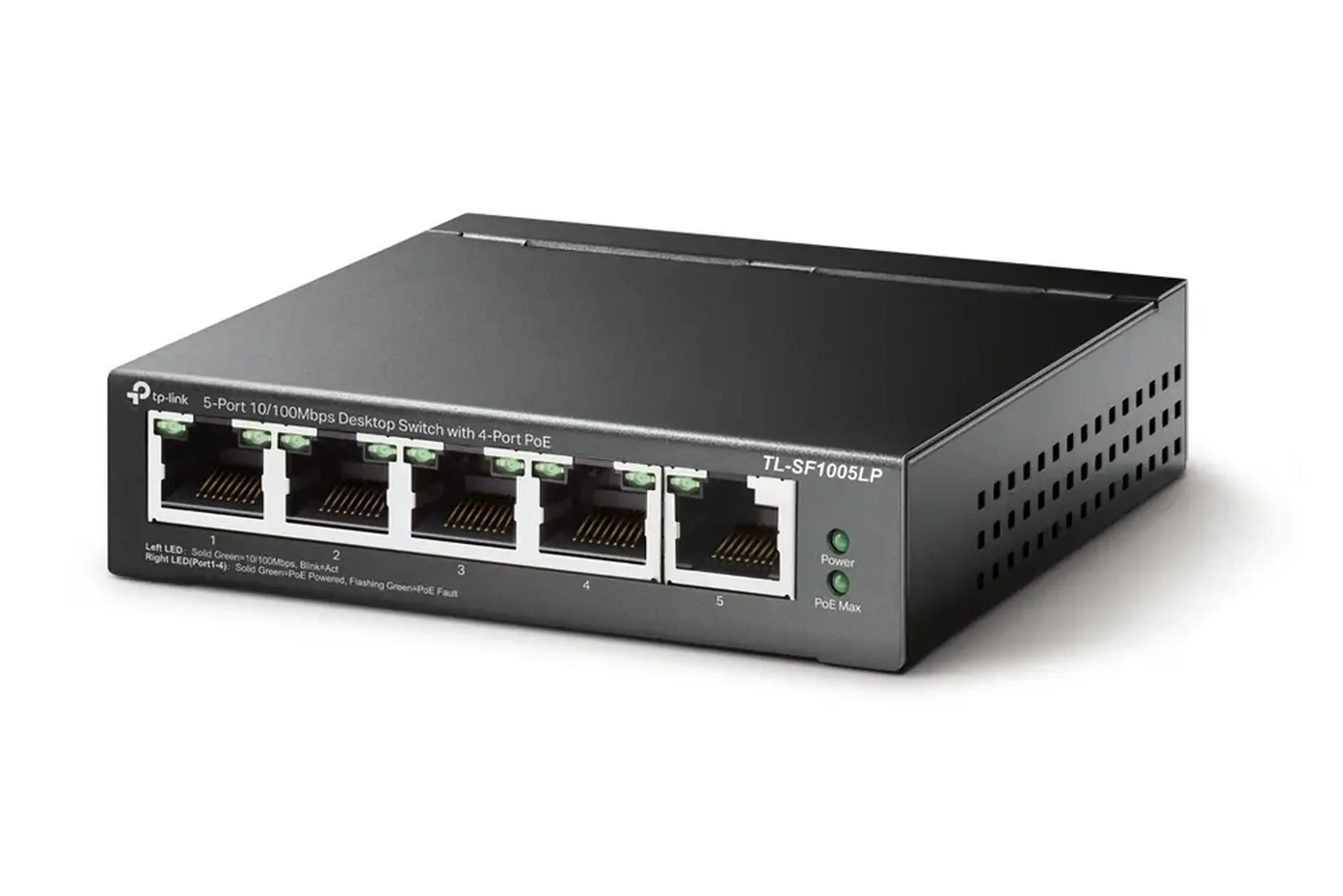 Comutator PoE TP-LINK TL-SF1005LP, 4x IEEE 802.3af