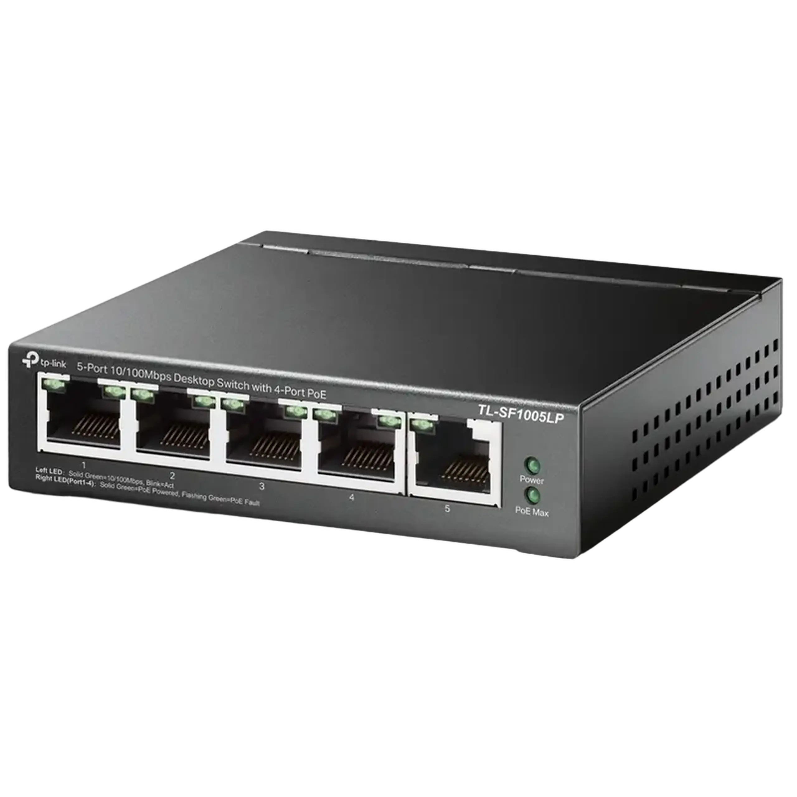 Comutator PoE TP-LINK TL-SF1005LP, 4x IEEE 802.3af