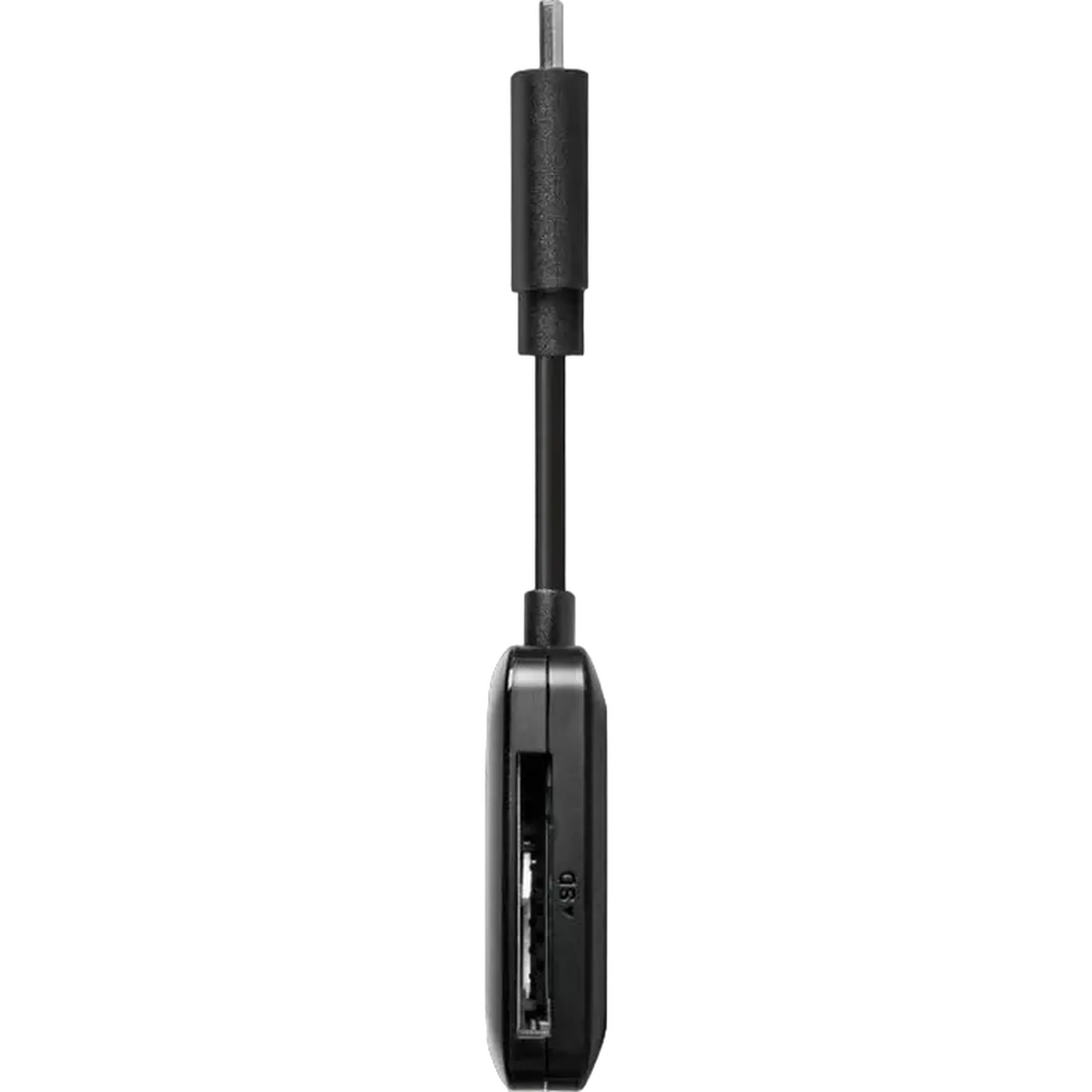 Cititor de carduri Transcend "TS - RDC3" Black, USB3.0 Type - C (1xUSB - C 3.0 la 1x microSD, 1x SD - Card)