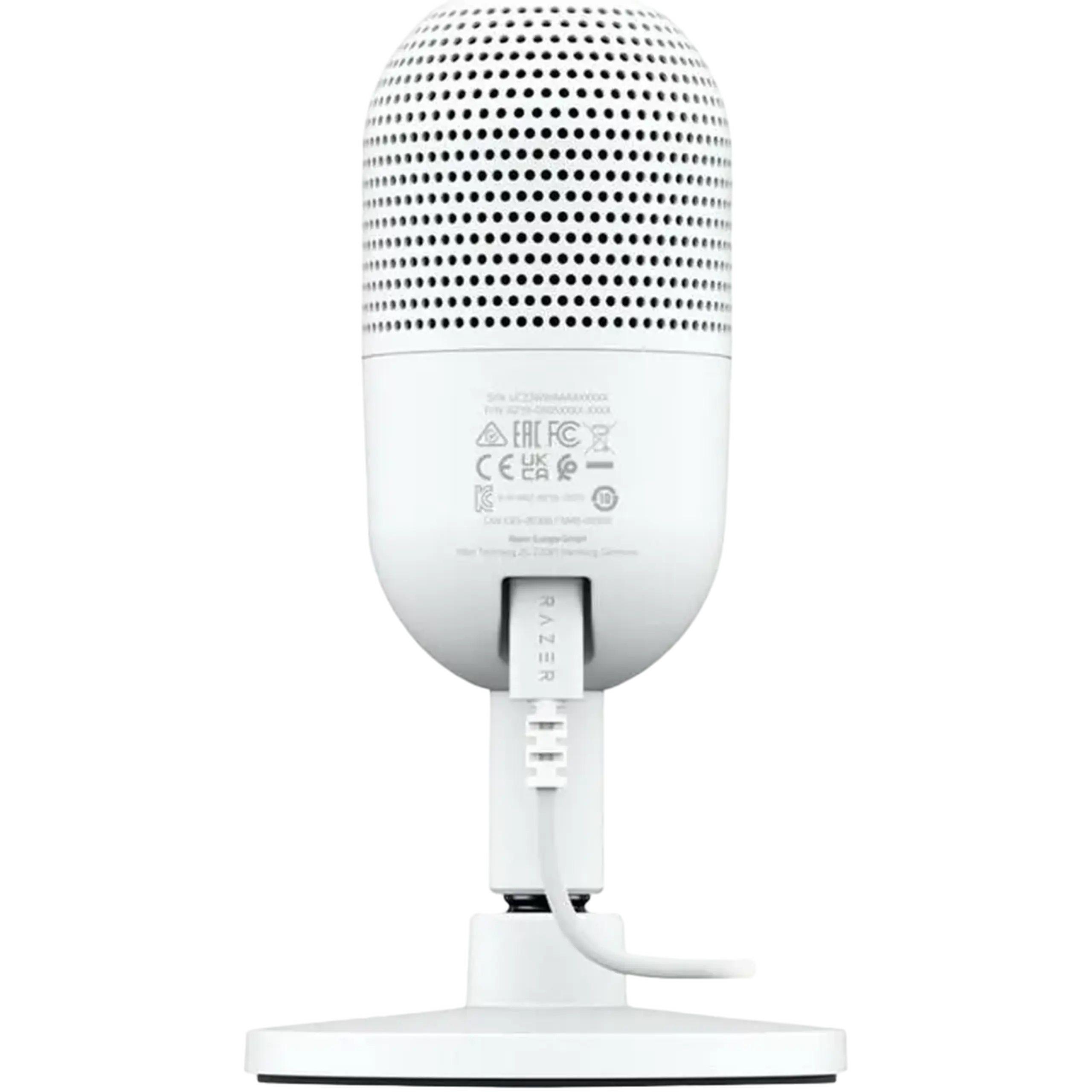 Microfon Gaming Razer Seiren V3 Mini, Cu fir, Alb