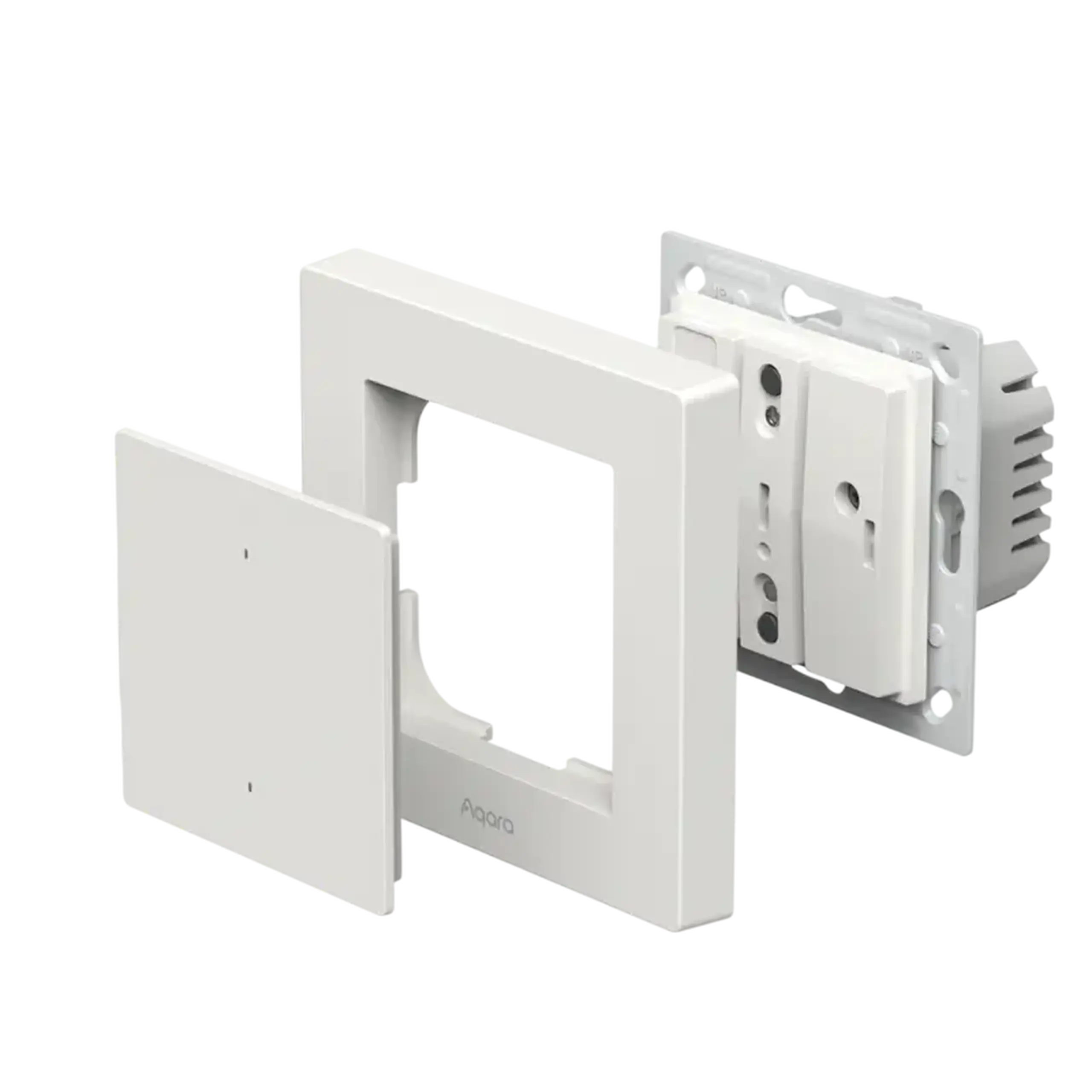 Comutator inteligent AQARA Light Switch H2, Alb
