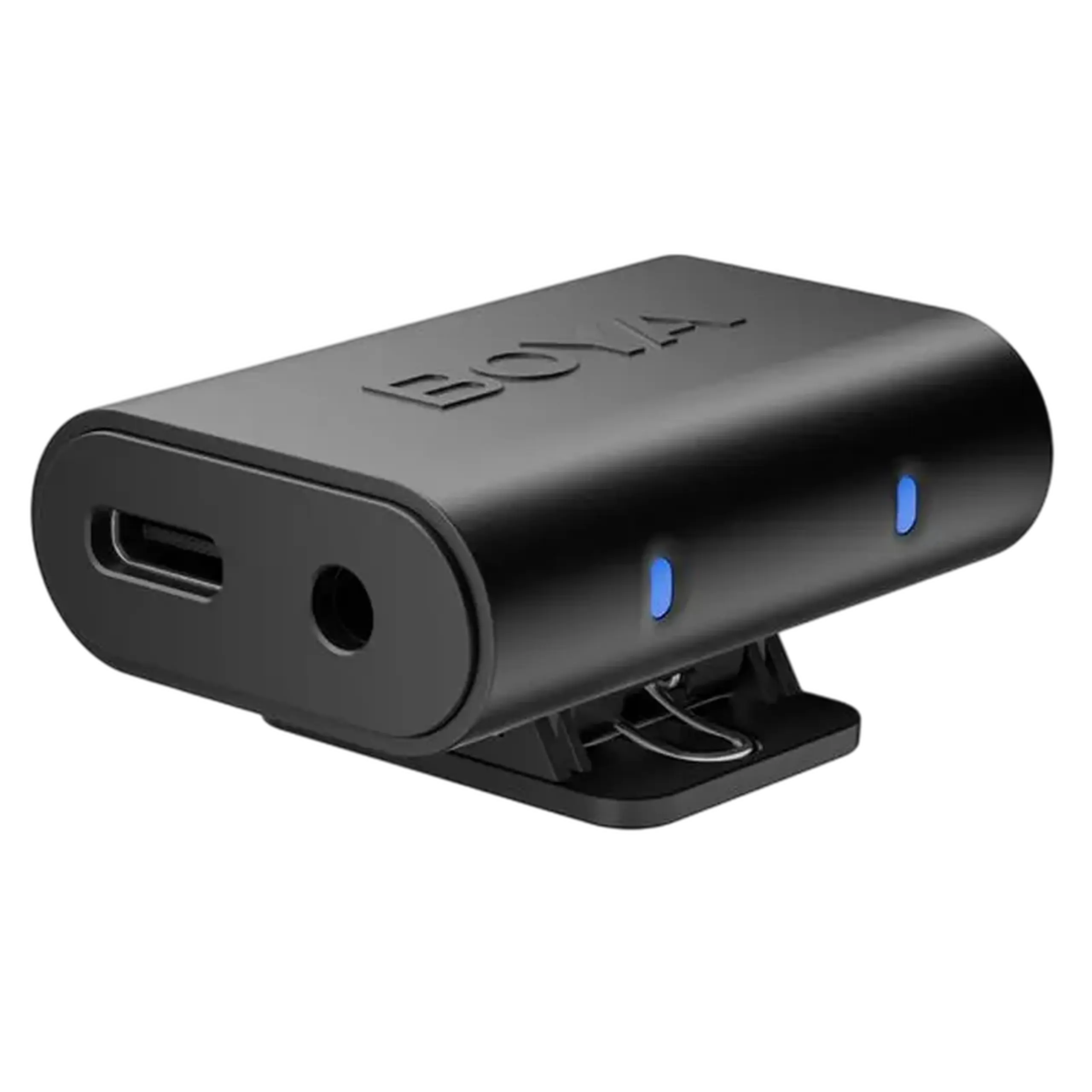 Microfon Wireless Boya Magic Ultracompact (Lightning / Tip C/3,5 mm - 2 microfon), Negru 02