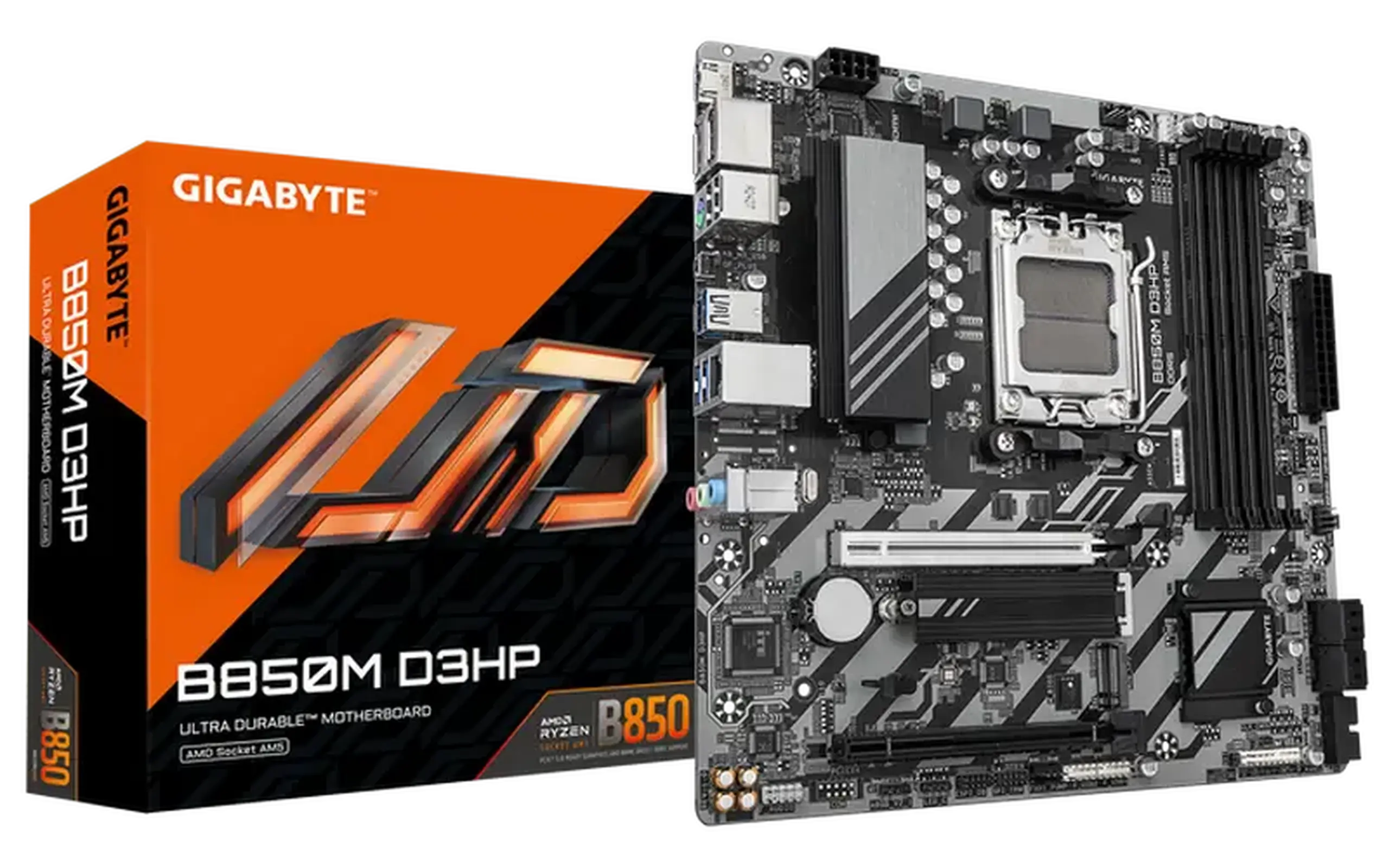 Placă de bază Gigabyte B850M D3HP, AM5, AMD B850, Micro-ATX