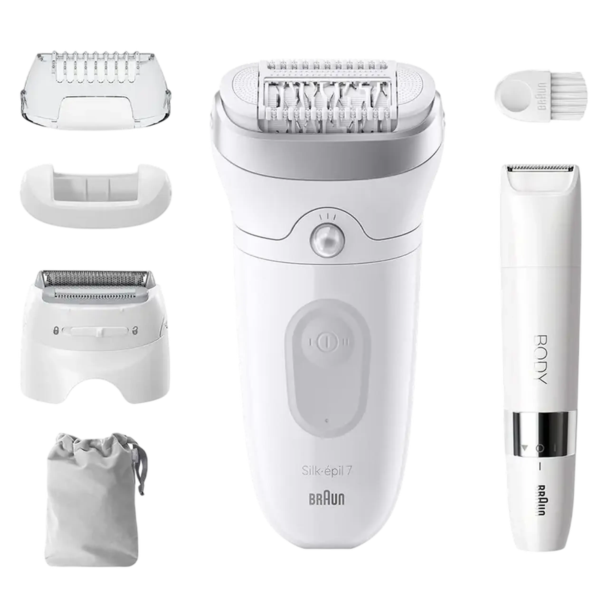 Epilator Braun SE7441, Alb